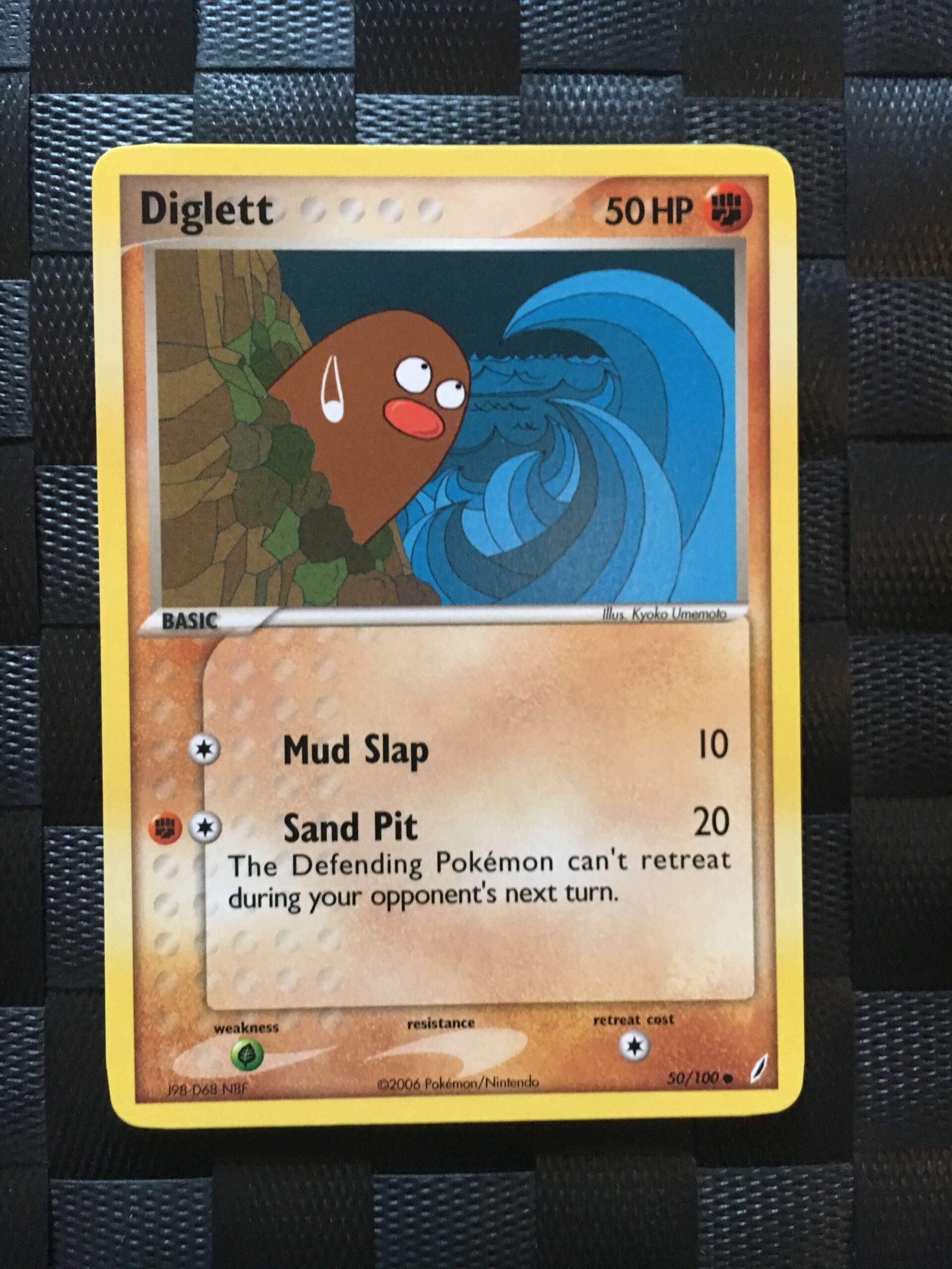 Diglett Common Ex Crystal Guardians Diglett Common Ex Crystal Guardians