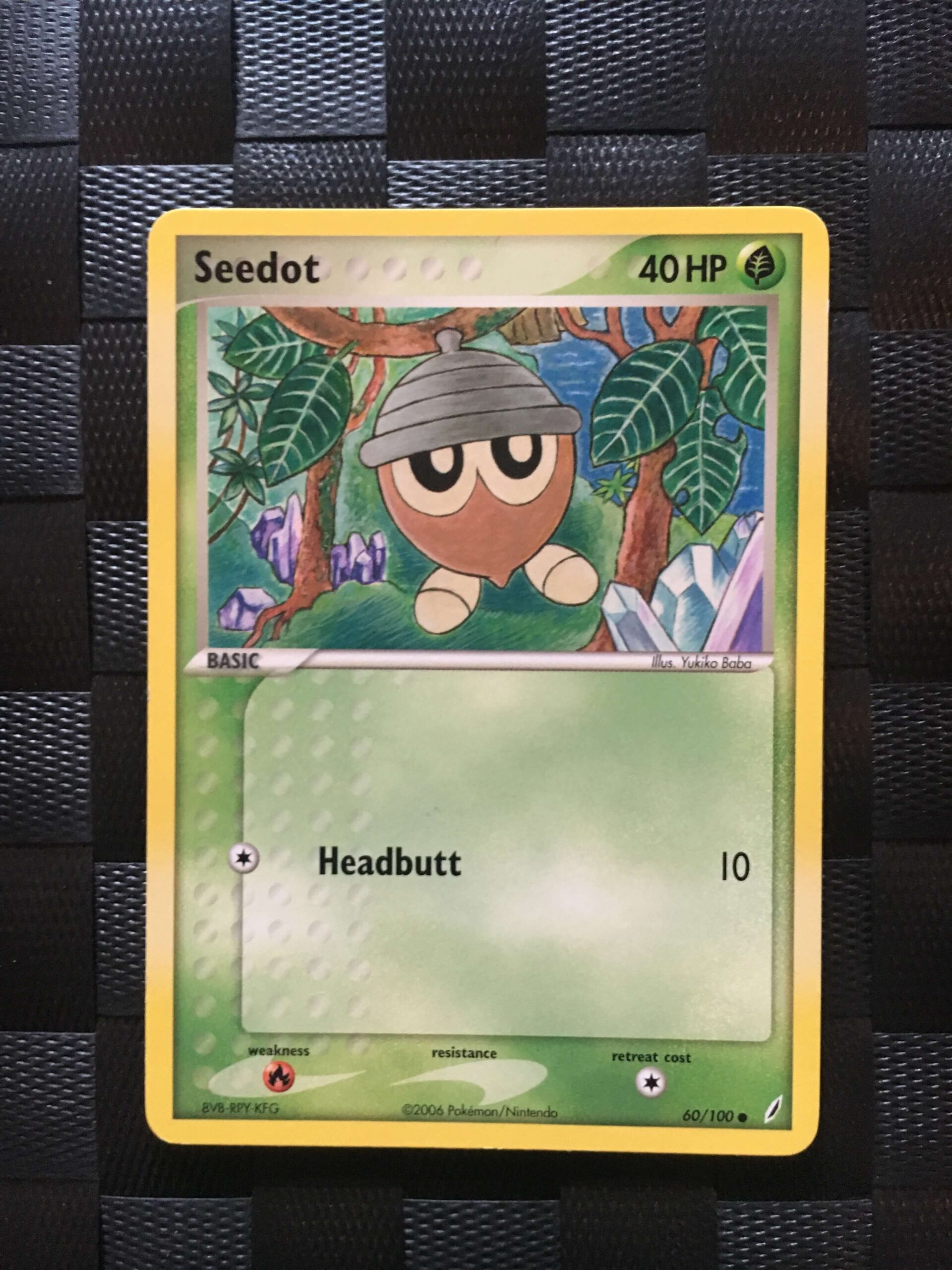 Seedot Common Ex Crystal Guardians