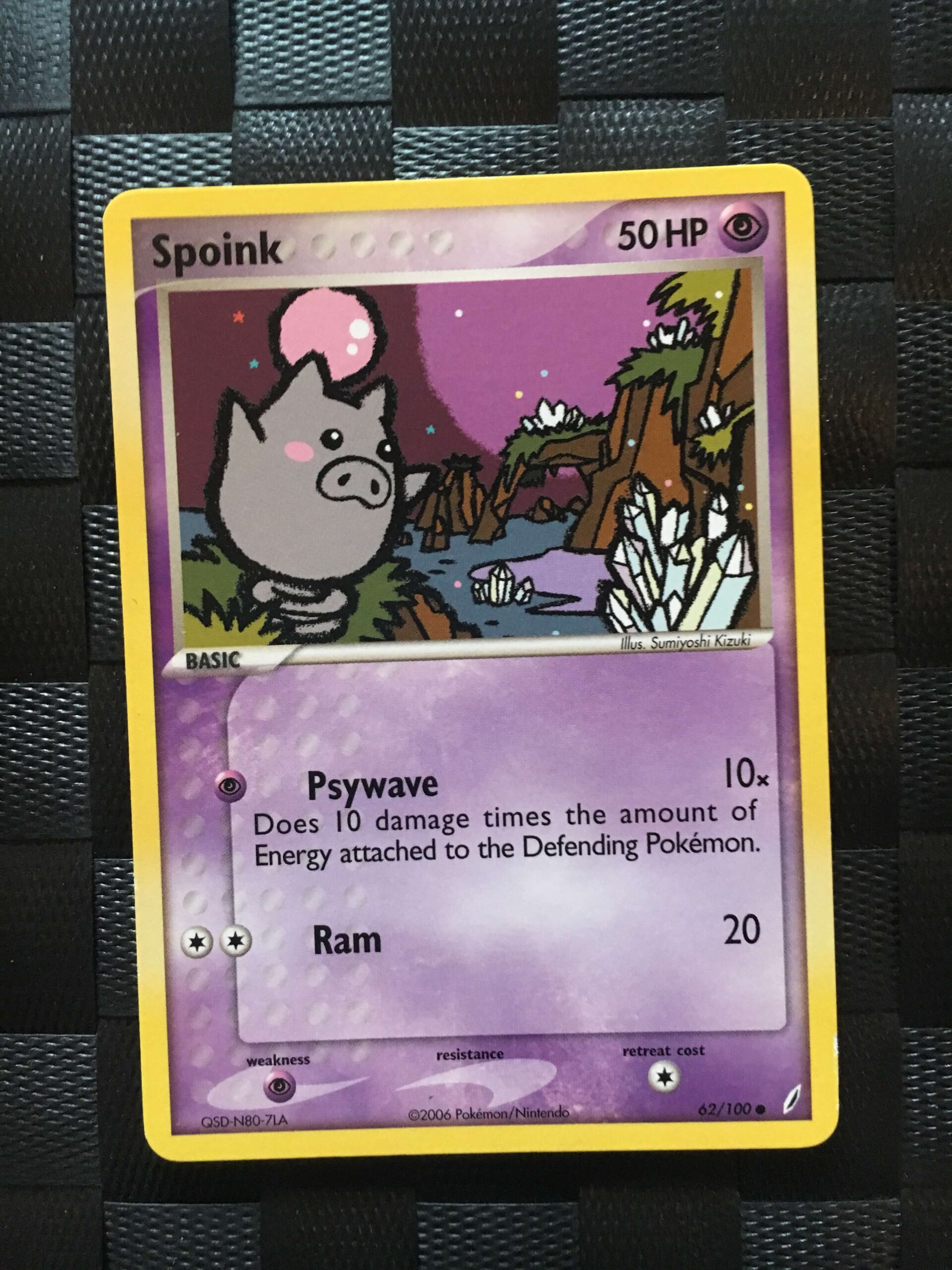 Spoink Common Ex Crystal Guardians