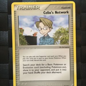Celio’s Network Uncommon Trainer Ex Crystal Guardians