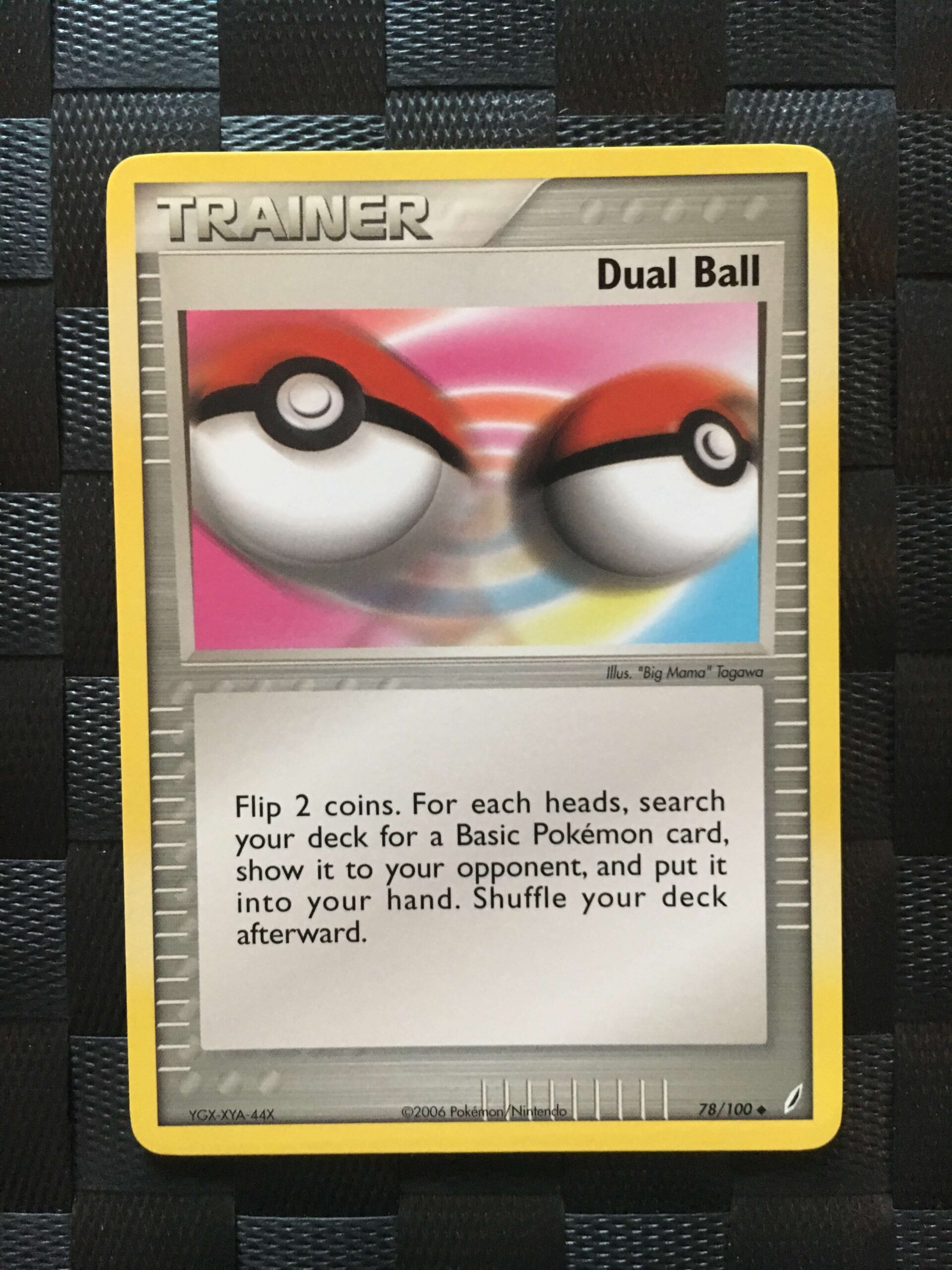 Dual Ball Uncommon Trainer Ex Crystal Guardians Dual Ball Uncommon Trainer Ex Crystal Guardians
