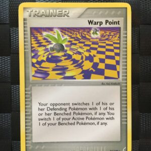 Warp Point Uncommon Trainer Ex Crystal Guardians