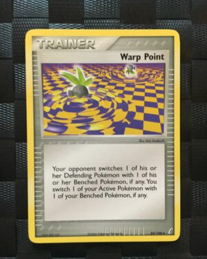 Warp Point Uncommon Trainer Ex Crystal Guardians