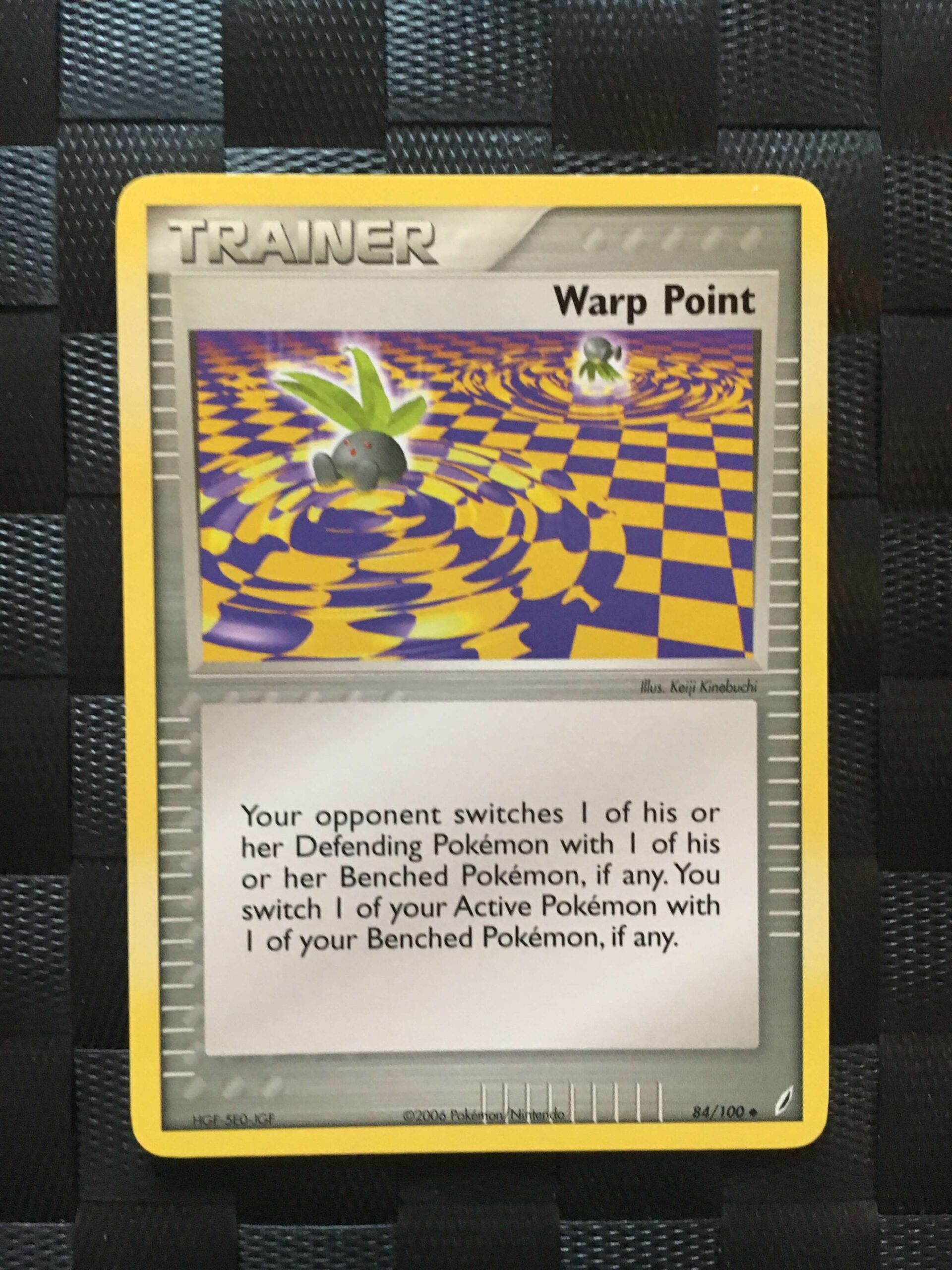 Warp Point Uncommon Trainer Ex Crystal Guardians Warp Point Uncommon Trainer Ex Crystal Guardians