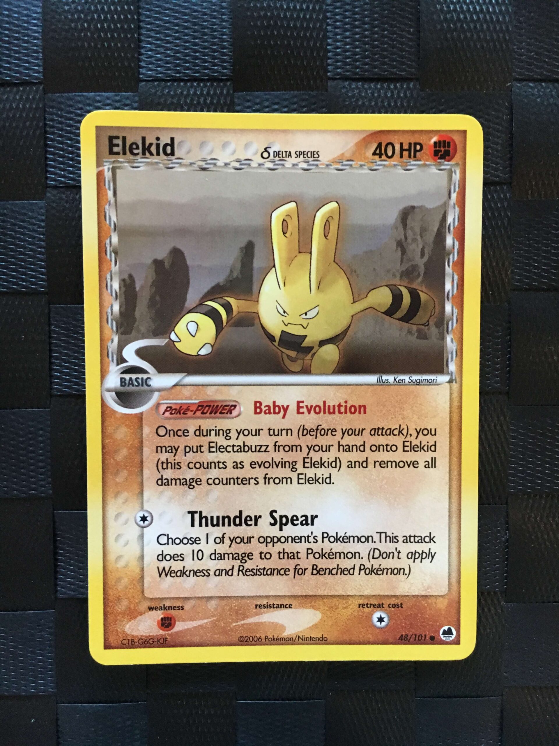 Elekid Common Ex Dragon Frontiers Elekid Common Ex Dragon Frontiers