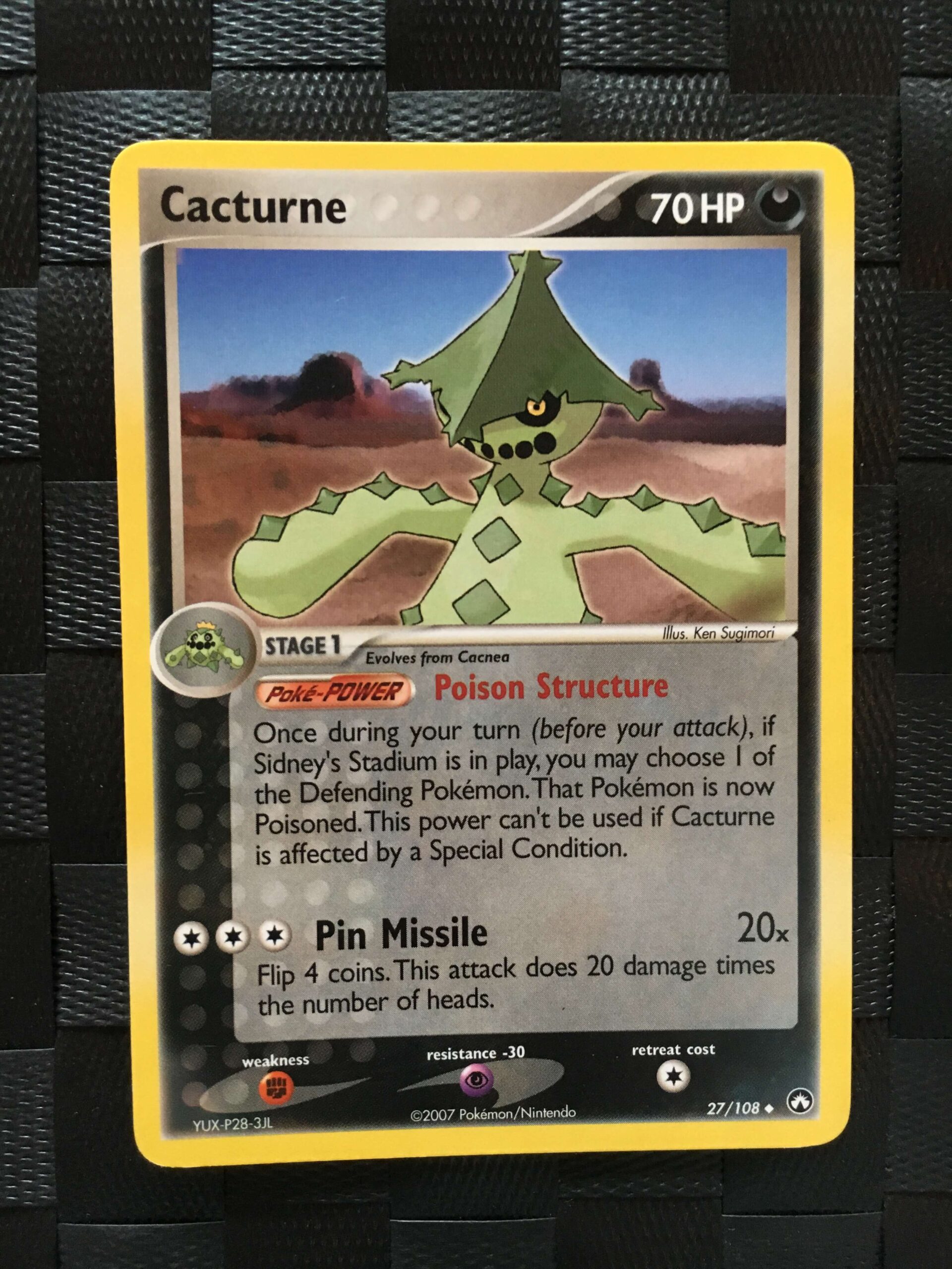 Cacturne Uncommon Ex Power Keepers