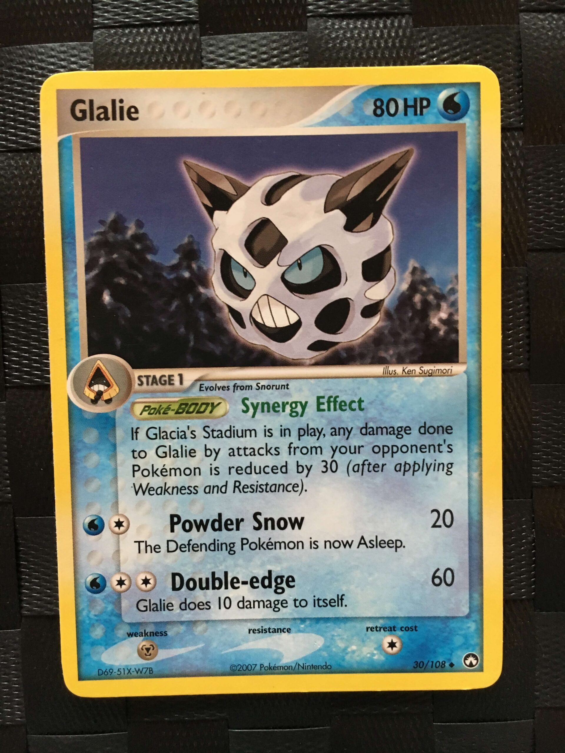 Glalie Uncommon Ex Power Keepers