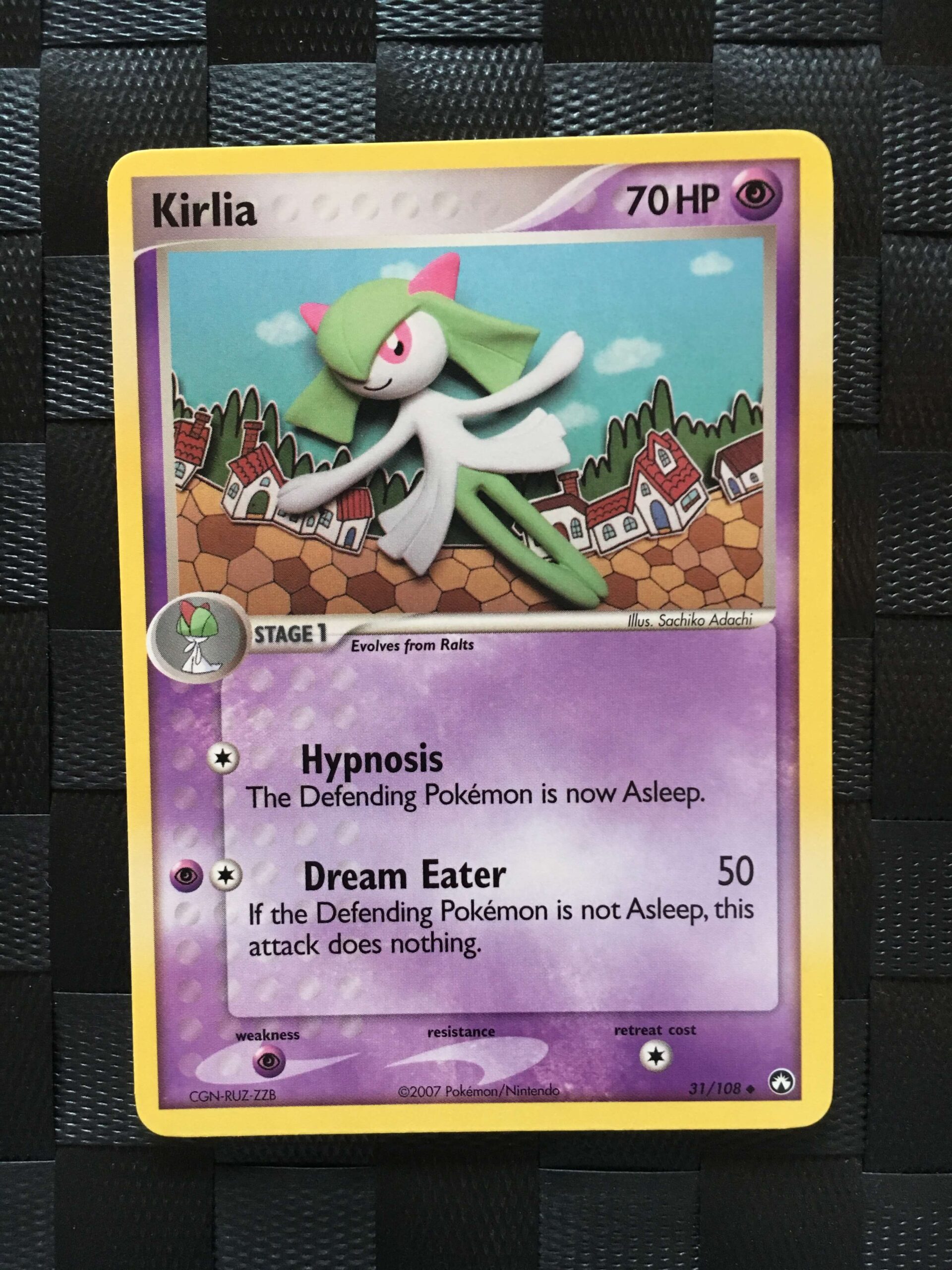 Kirlia Uncommon Ex Power Keepers
