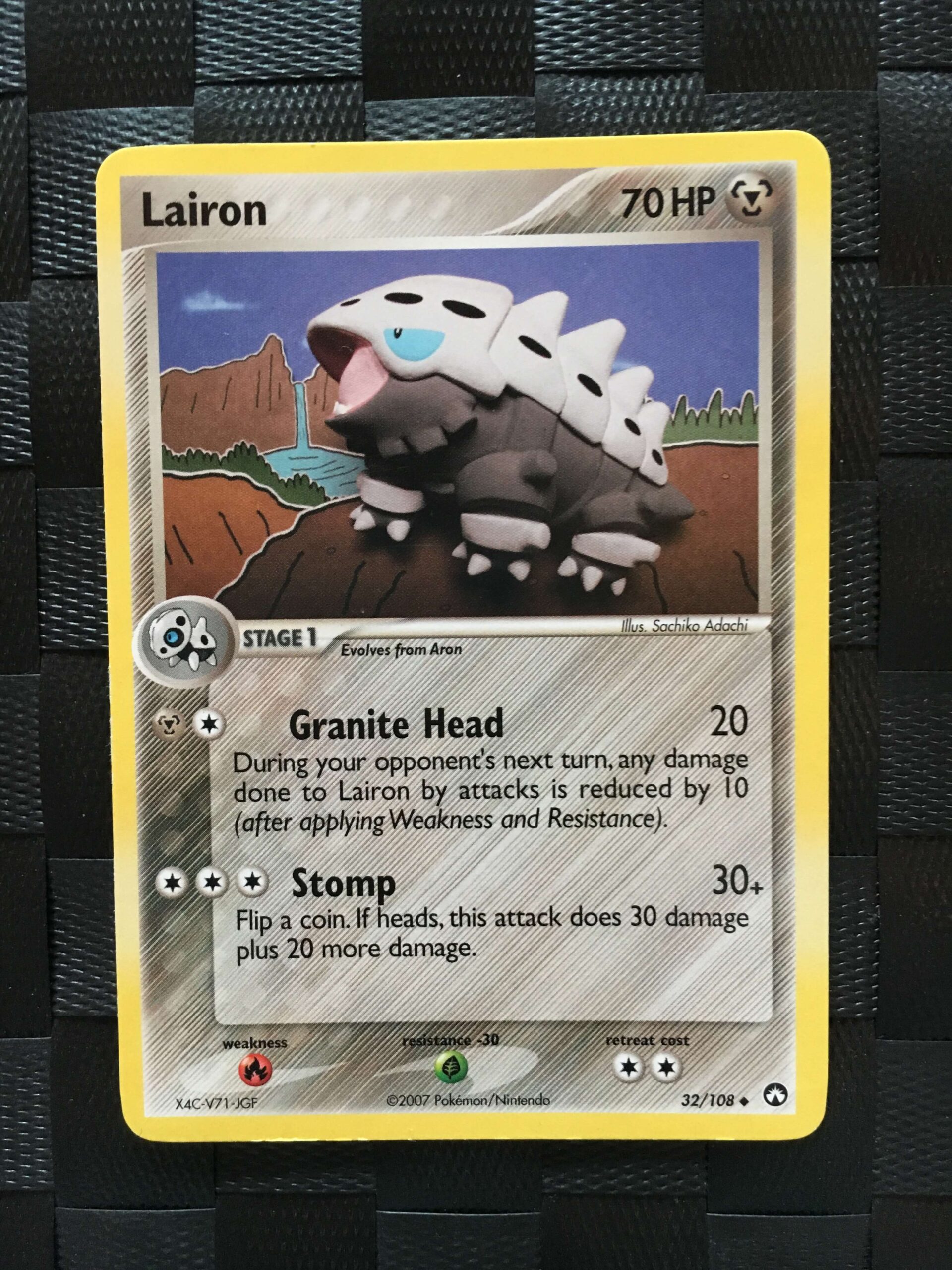 Lairon Uncommon Ex Power Keepers Lairon Uncommon Ex Power Keepers