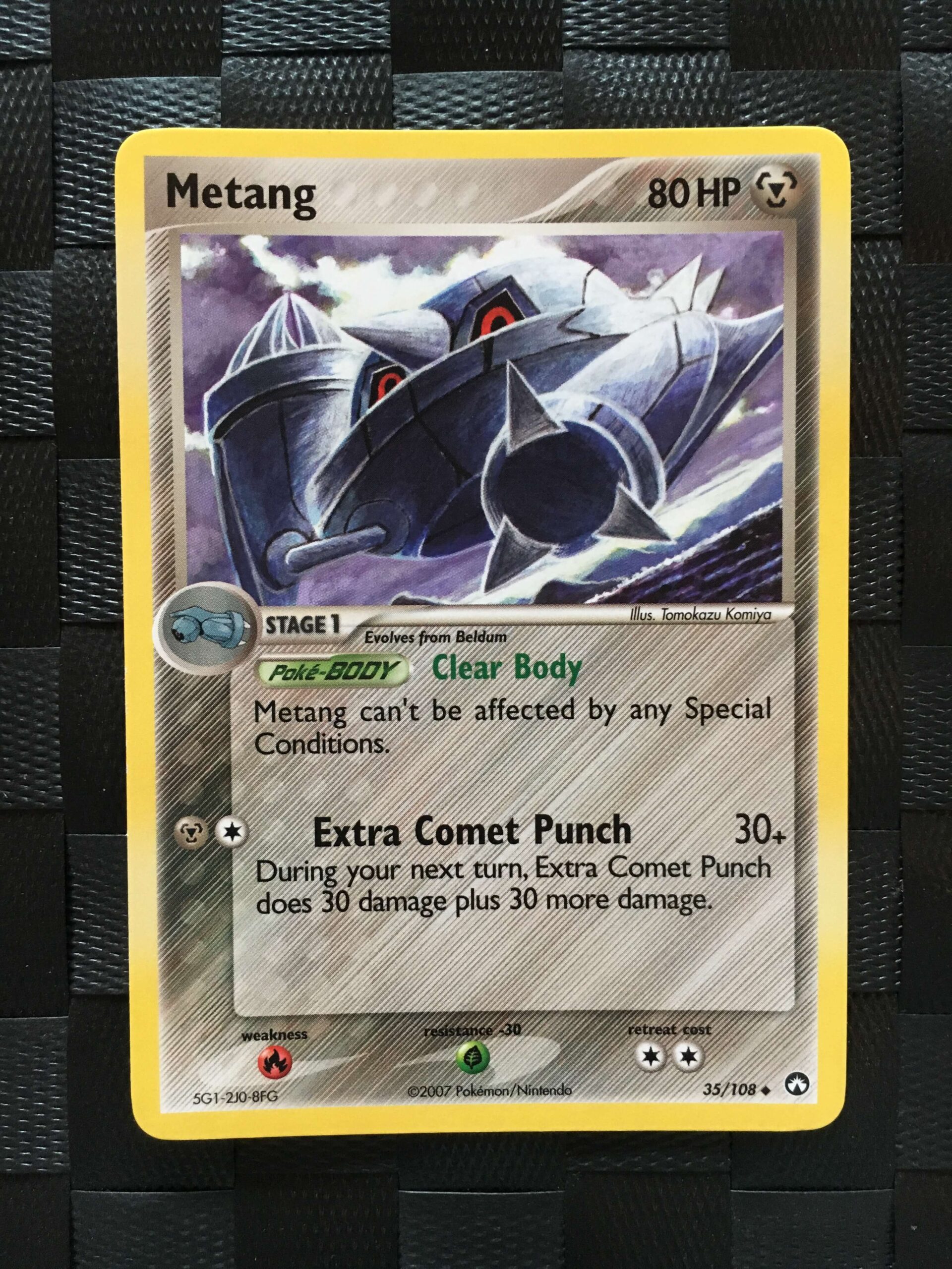 Metang Uncommon Ex Power Keepers Metang Uncommon Ex Power Keepers