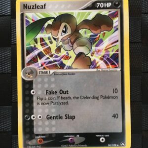 Nuzleaf Uncommon Ex Power Keepers