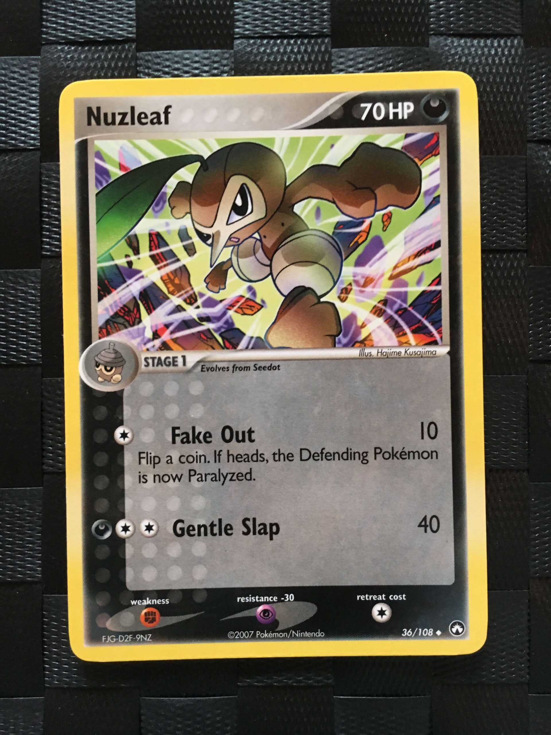 Nuzleaf Uncommon Ex Power Keepers