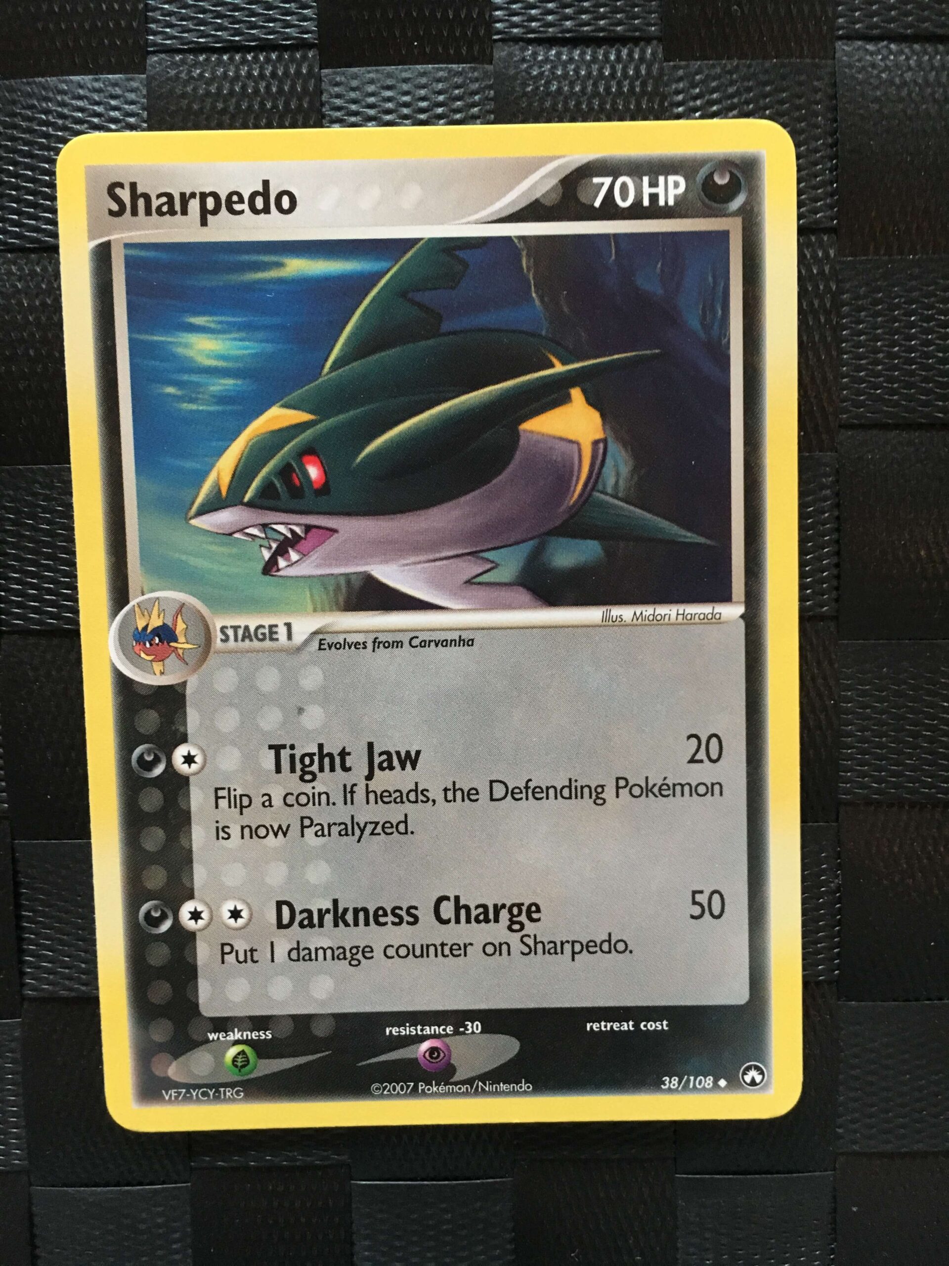 Sharpedo Uncommon Ex Power Keepers Sharpedo Uncommon Ex Power Keepers