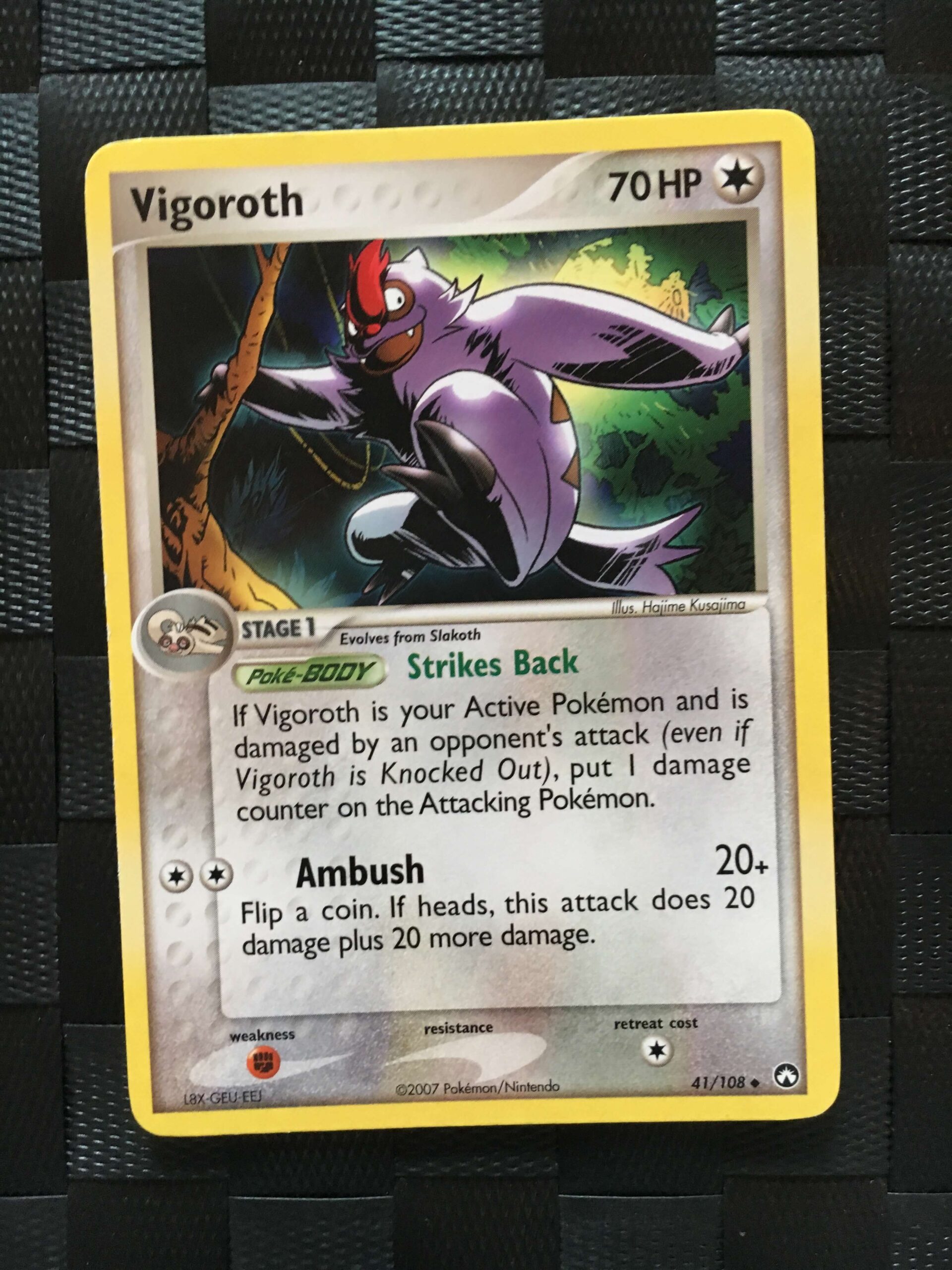 Vigoroth Uncommon Ex Power Keepers Vigoroth Uncommon Ex Power Keepers