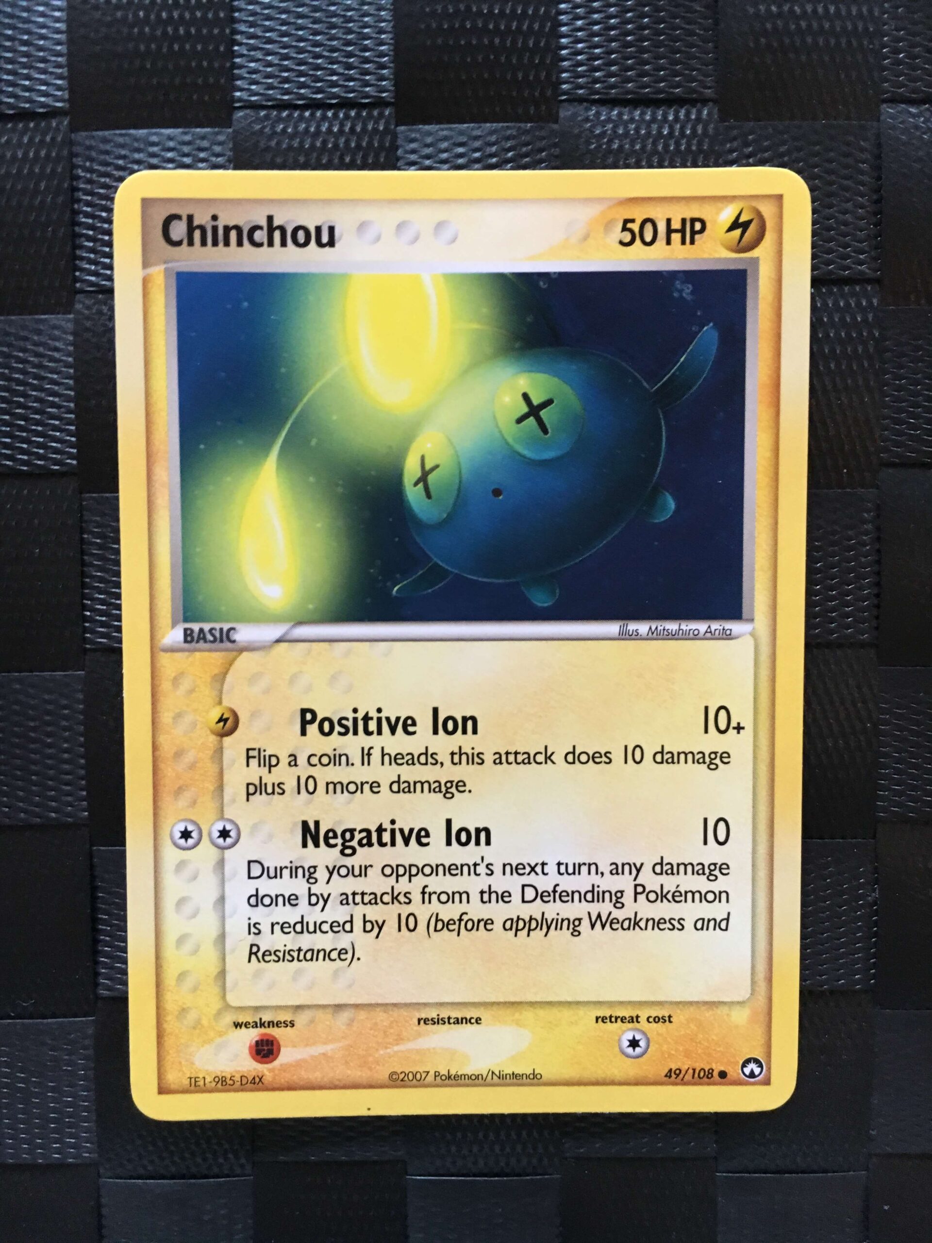 Chinchou Common Ex Power Keepers