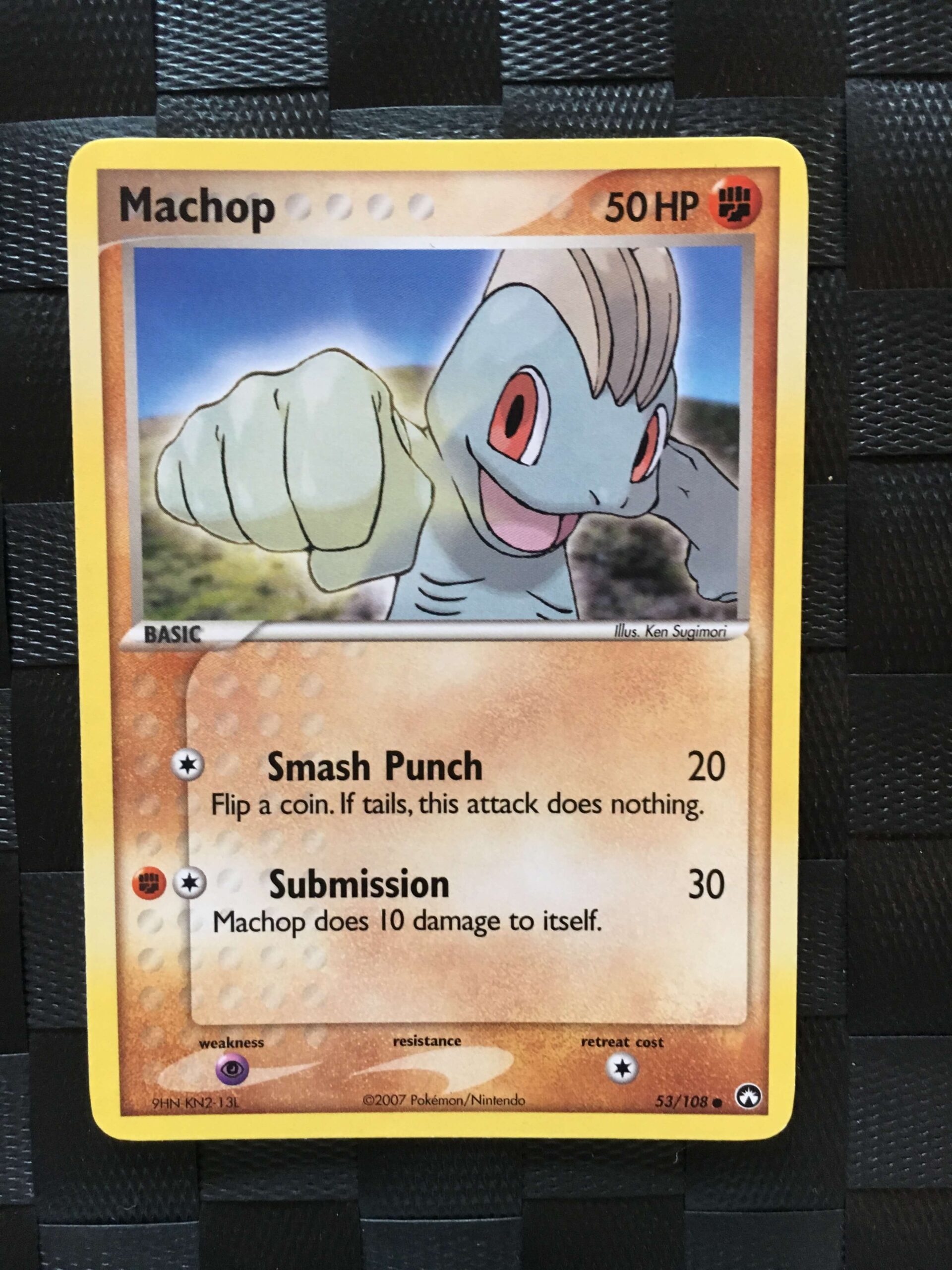 Machop Common Ex Power Keepers Machop Common Ex Power Keepers