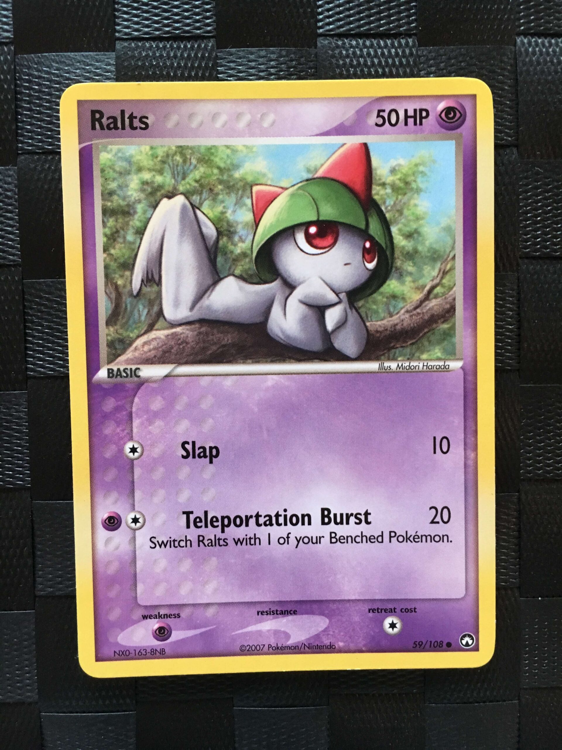 Ralts Common Ex Power Keepers