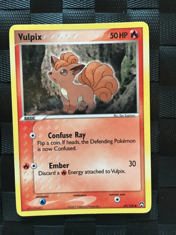 Vulpix Common Ex Power Keepers