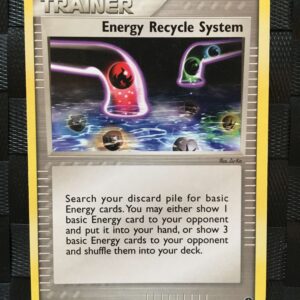 Energy Recycle System Uncommon Trainer Ex Power Keepers