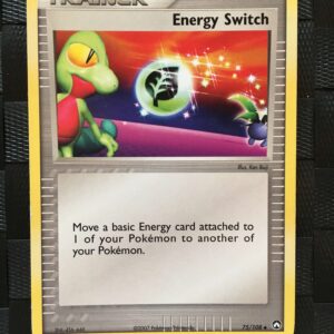 Energy Switch Uncommon Trainer Ex Power Keepers