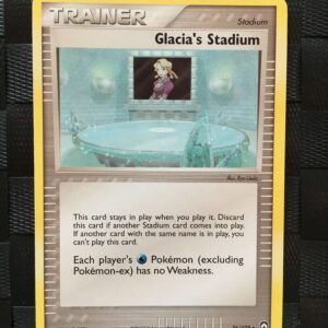 Glacia's Stadium Uncommon Trainer Ex Power Keepers