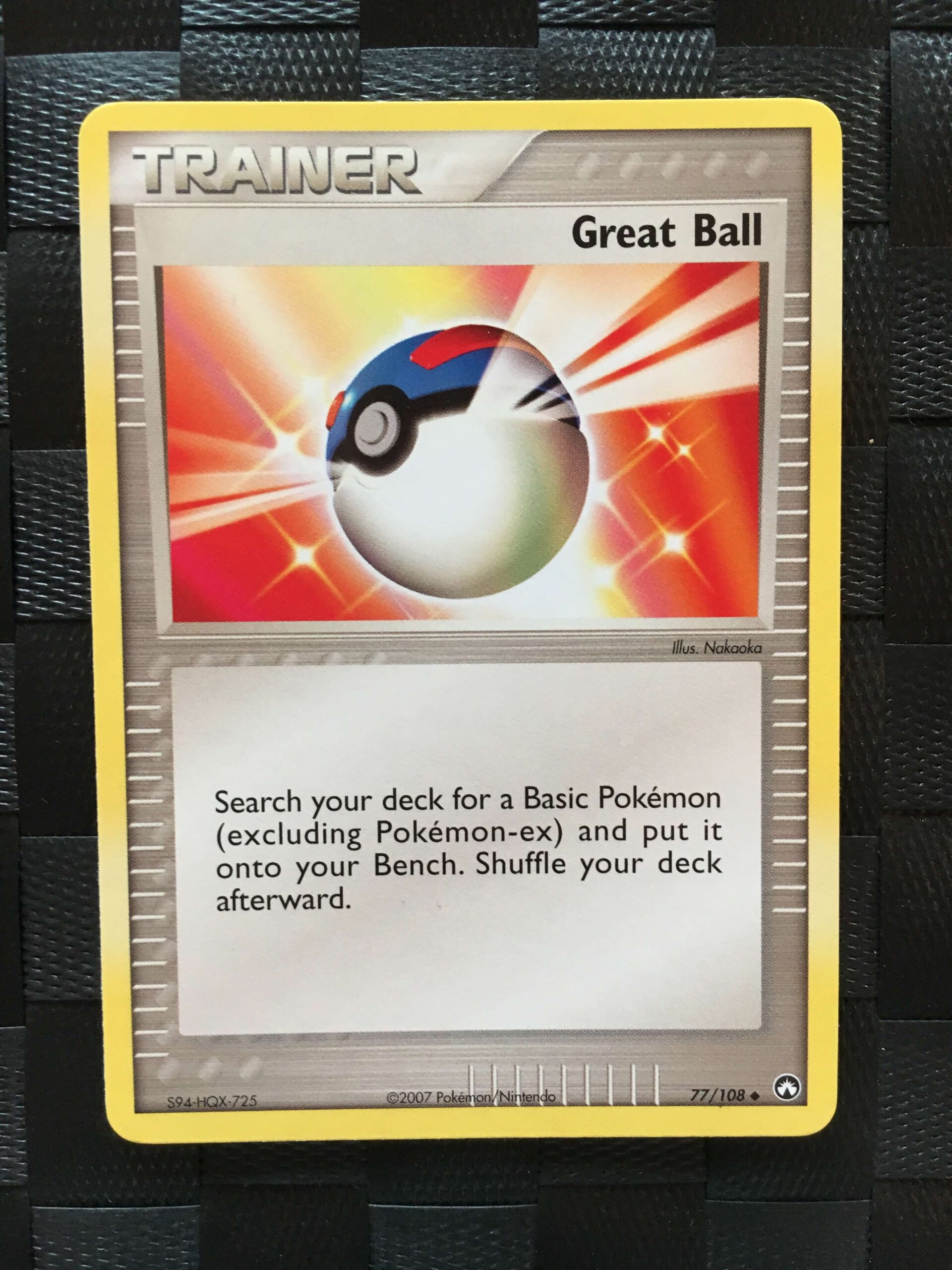 Great Ball Uncommon Trainer Ex Power Keepers