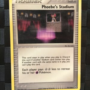 Phoebe’s Stadium Uncommon Trainer Ex Power Keepers