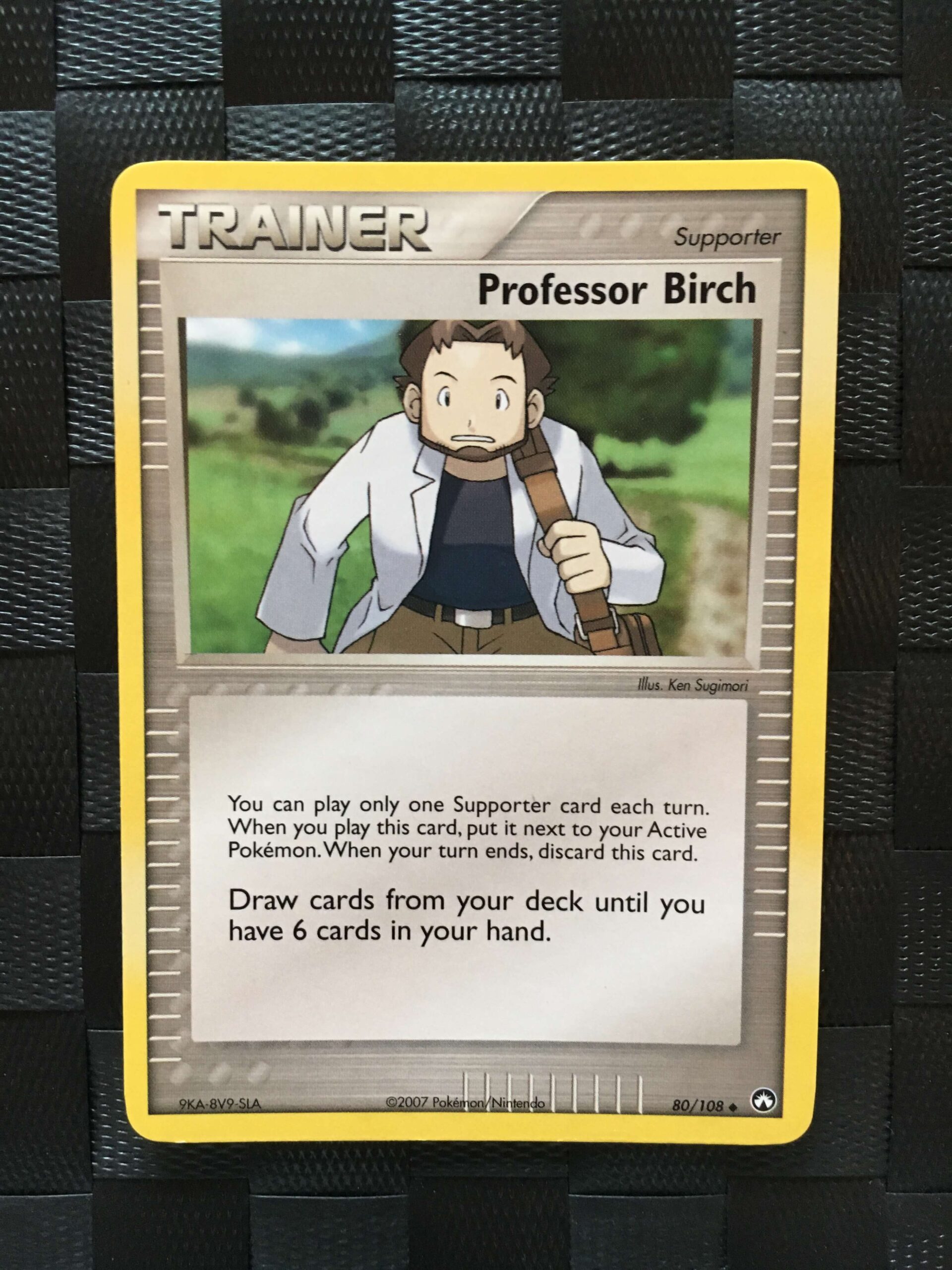 Professor Birch Uncommon Trainer Ex Power Keepers Professor Birch Uncommon Trainer Ex Power Keepers