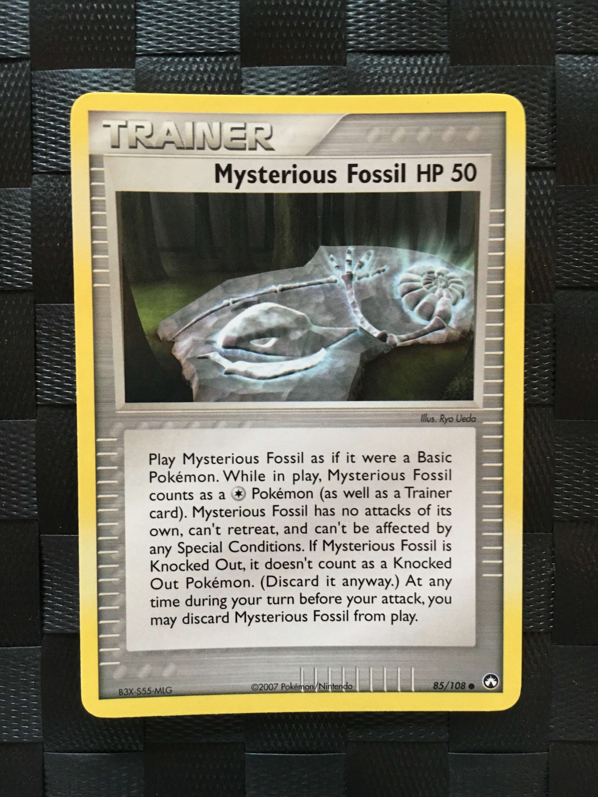 Mysterious Fossil 50 HP Common Trainer Ex Power Keepers Mysterious Fossil 50 HP Common Trainer Ex Power Keepers