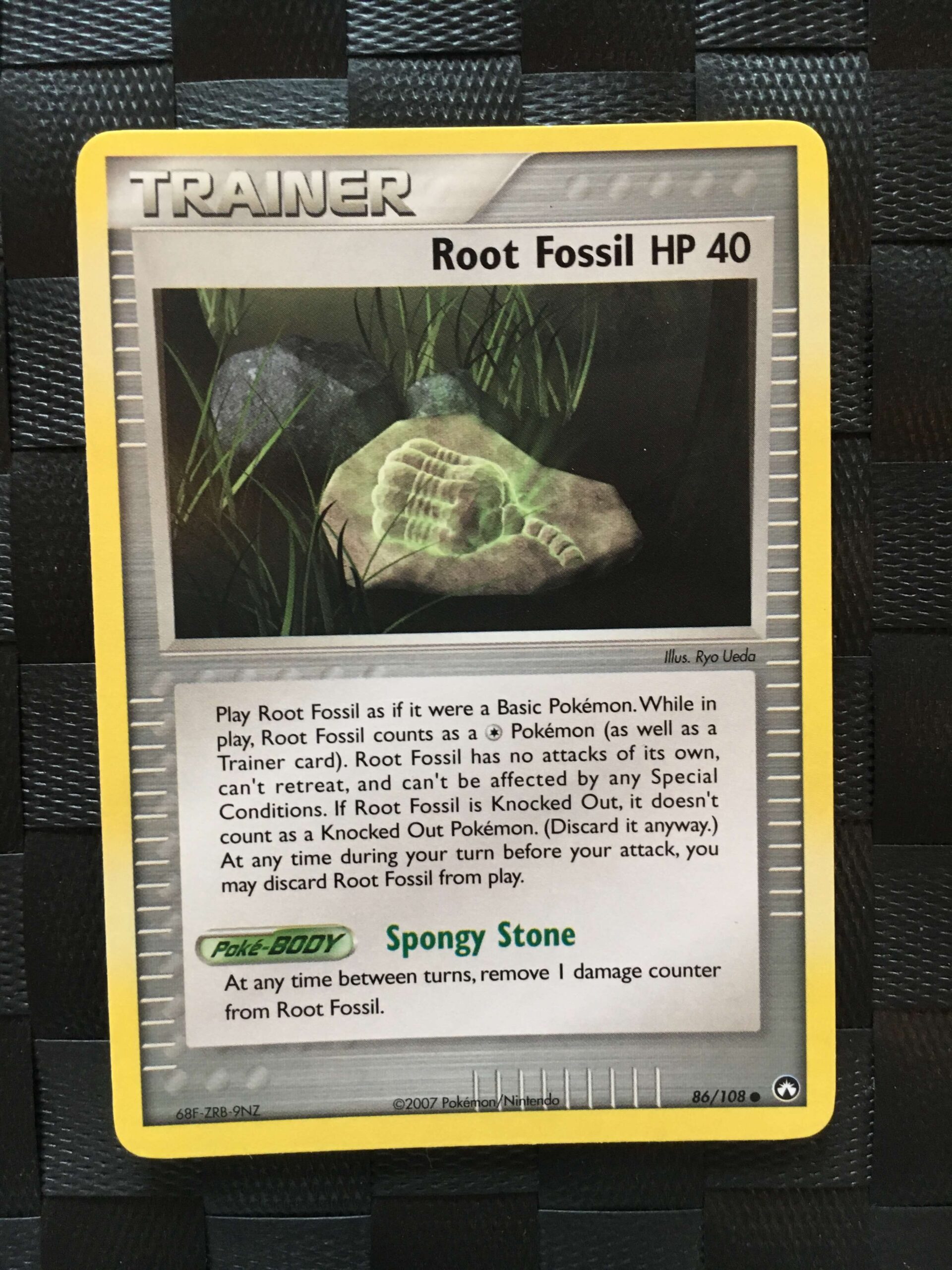 Root Fossil HP 50 Common Trainer Ex Power Keepers Root Fossil HP 50 Common Trainer Ex Power Keepers