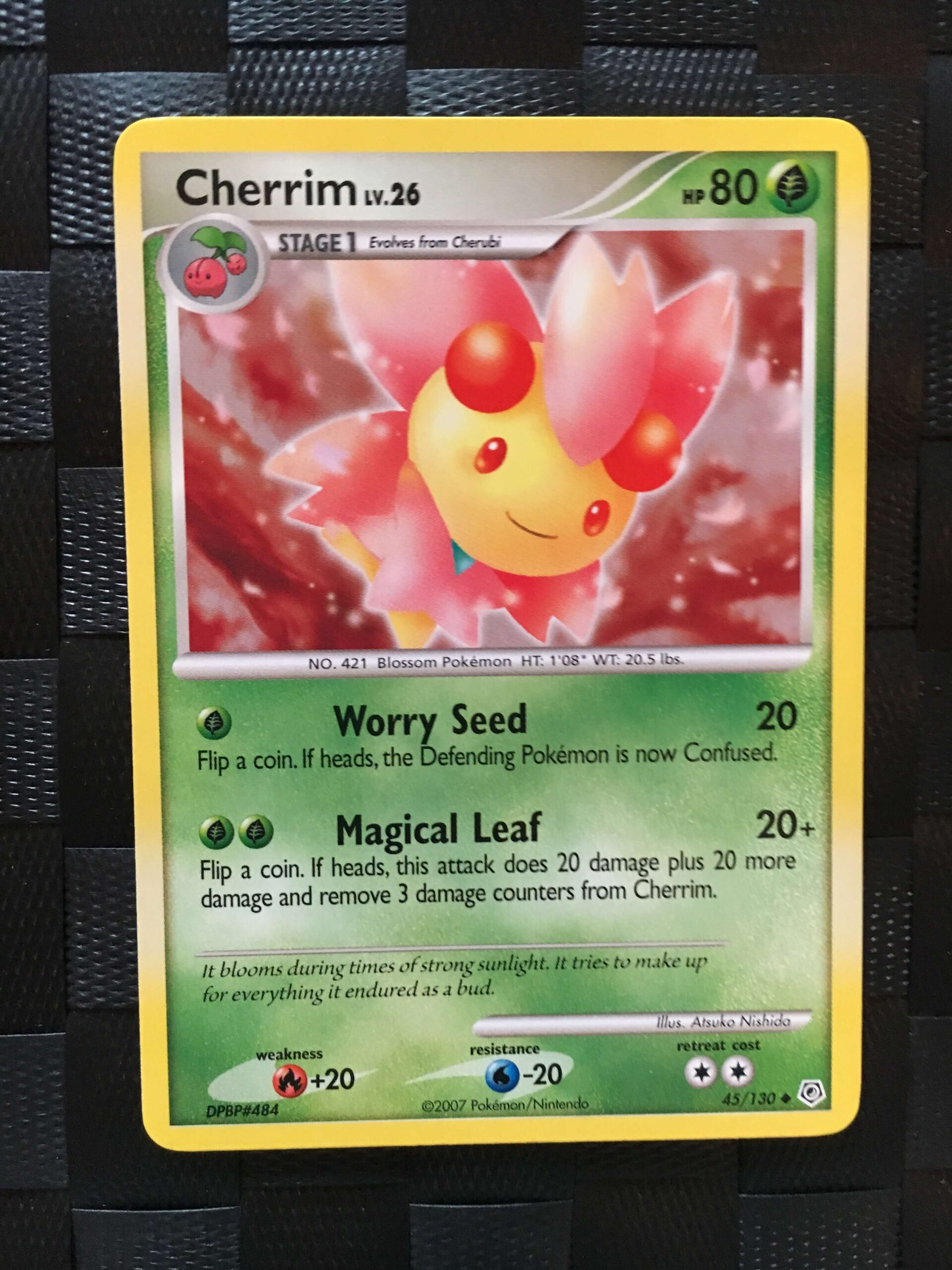 Cherrim Uncommon Diamond & Pearl Cherrim Uncommon Diamond & Pearl