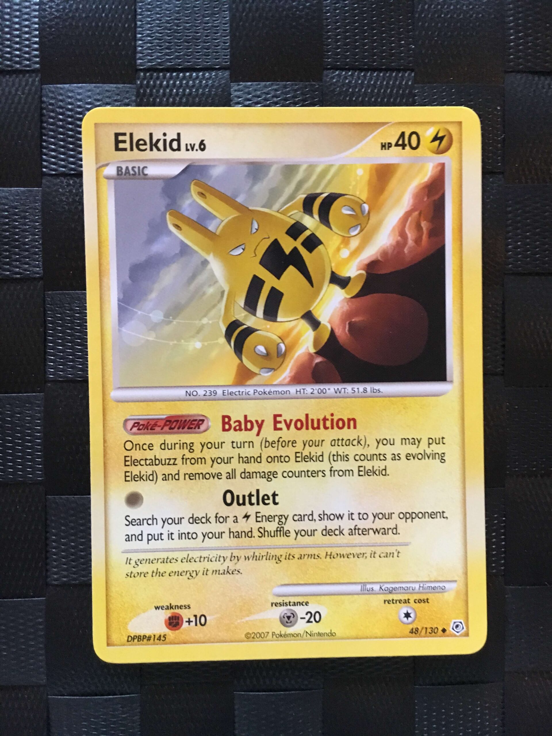 Elekid Uncommon Diamond & Pearl Elekid Uncommon Diamond & Pearl