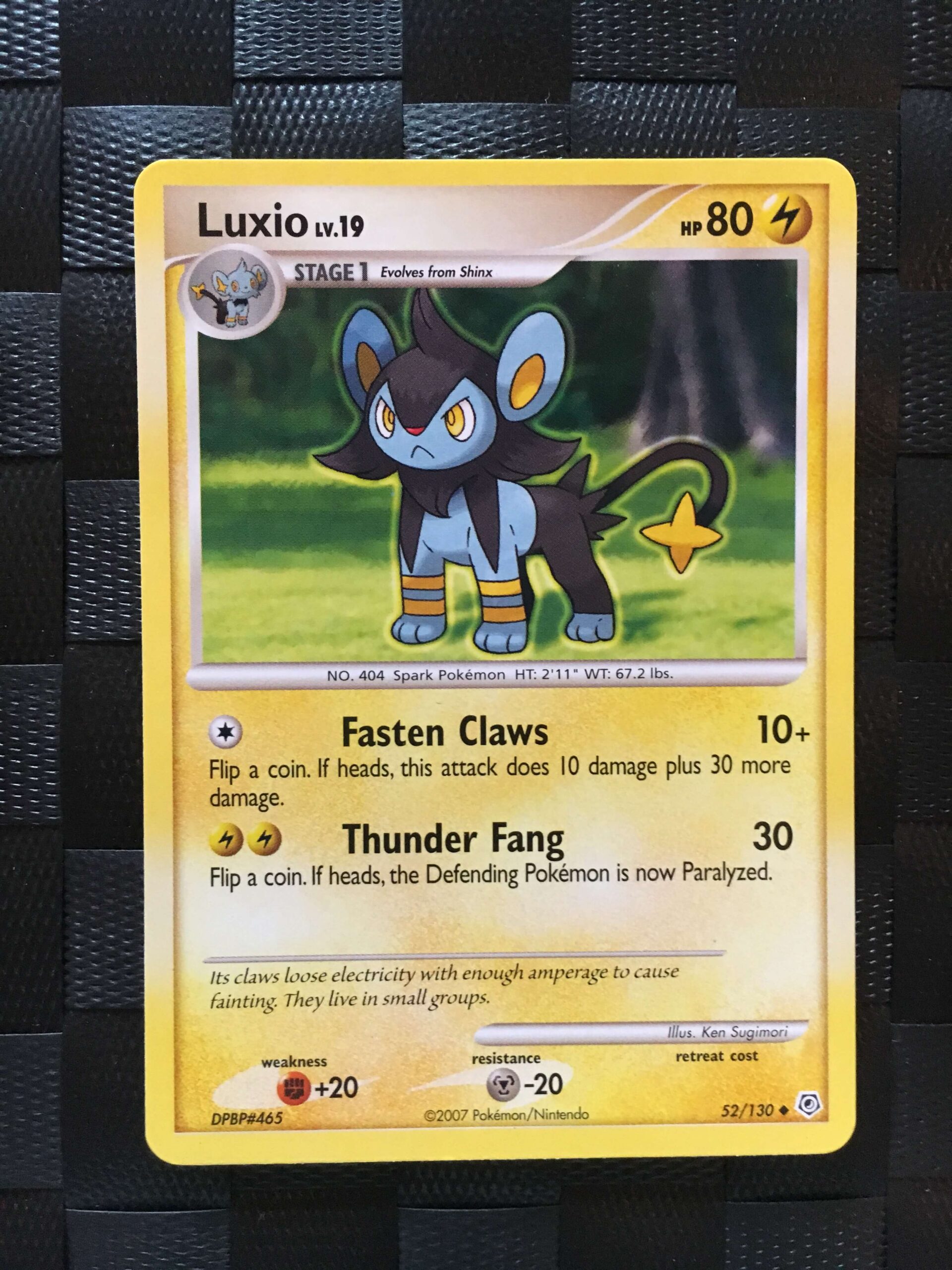 Luxio Uncommon Diamond & Pearl Luxio Uncommon Diamond & Pearl