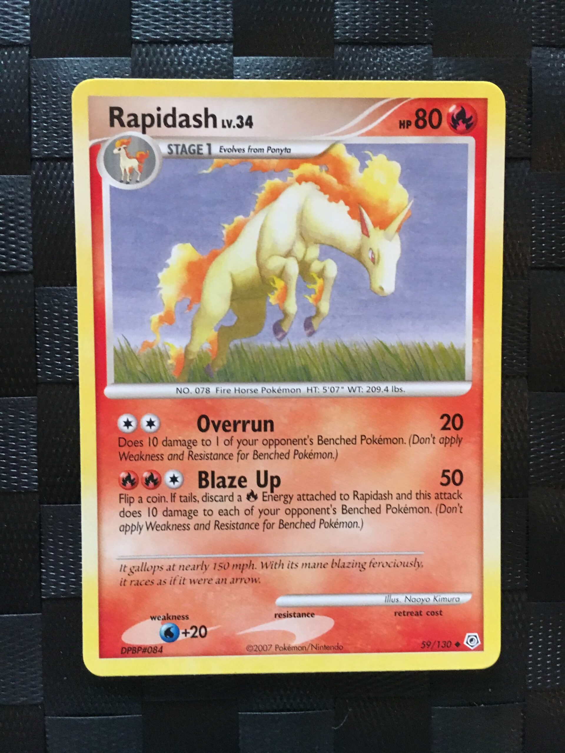 Rapidash Uncommon Diamond & Pearl Rapidash Uncommon Diamond & Pearl