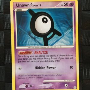 Unown A Uncommon Diamond & Pearl