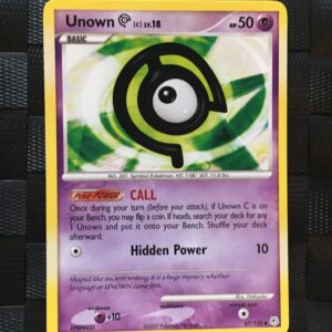 Unown C Uncommon Diamond & Pearl
