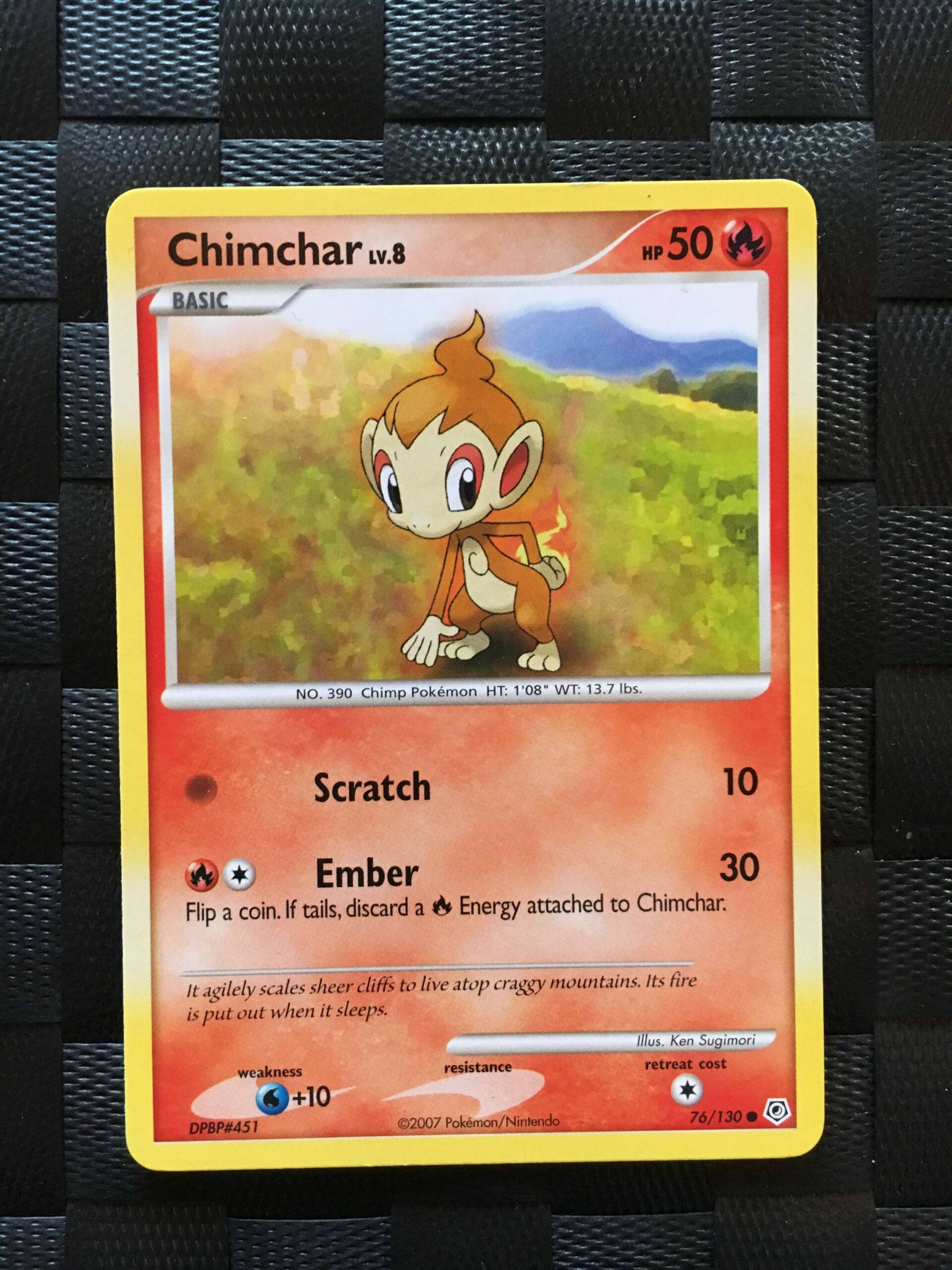 Chimchar Common Diamond & Pearl Chimchar Common Diamond & Pearl