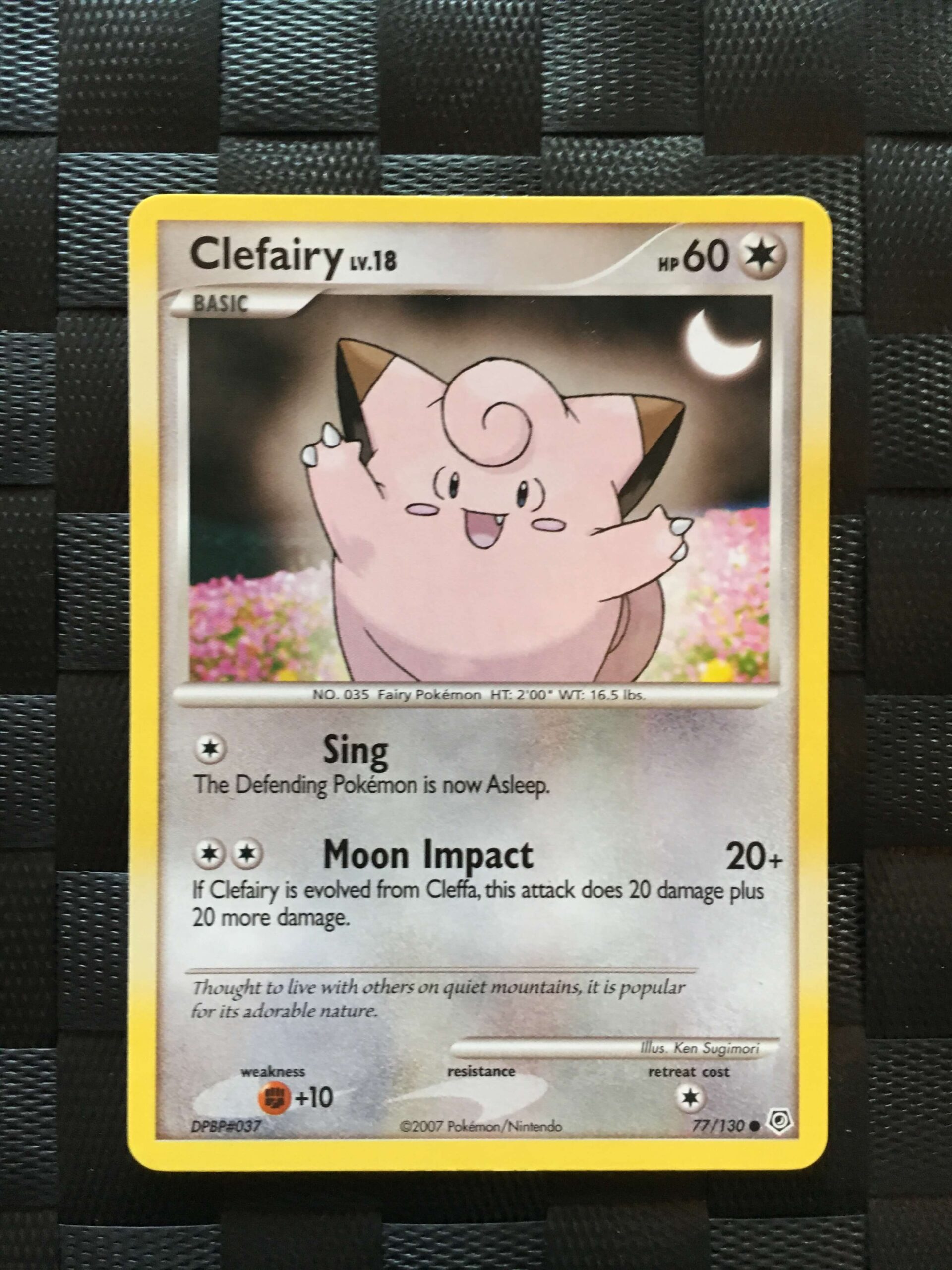 Clefairy Common Diamond & Pearl
