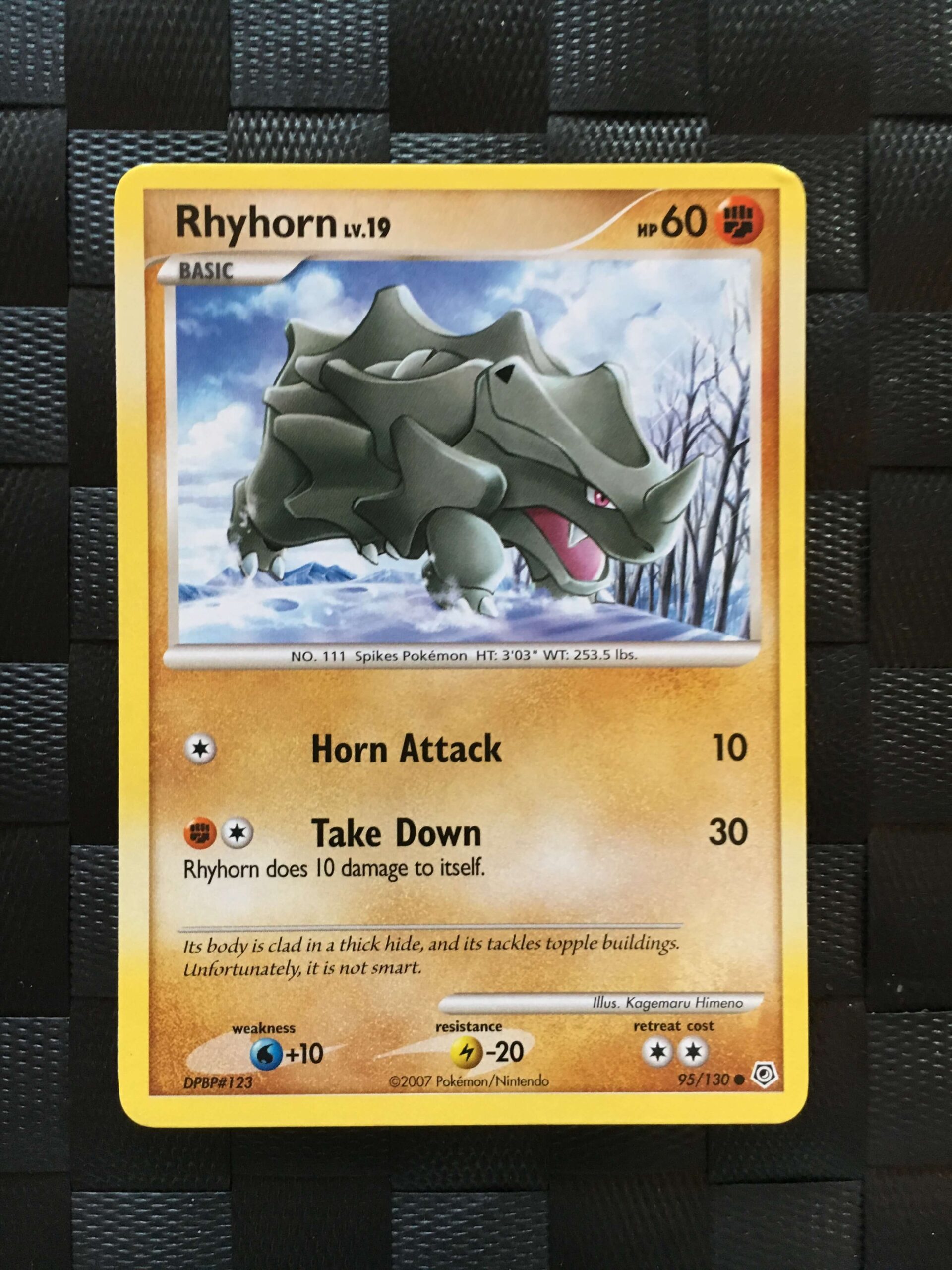 Rhyhorn Common Diamond & Pearl Rhyhorn Common Diamond & Pearl