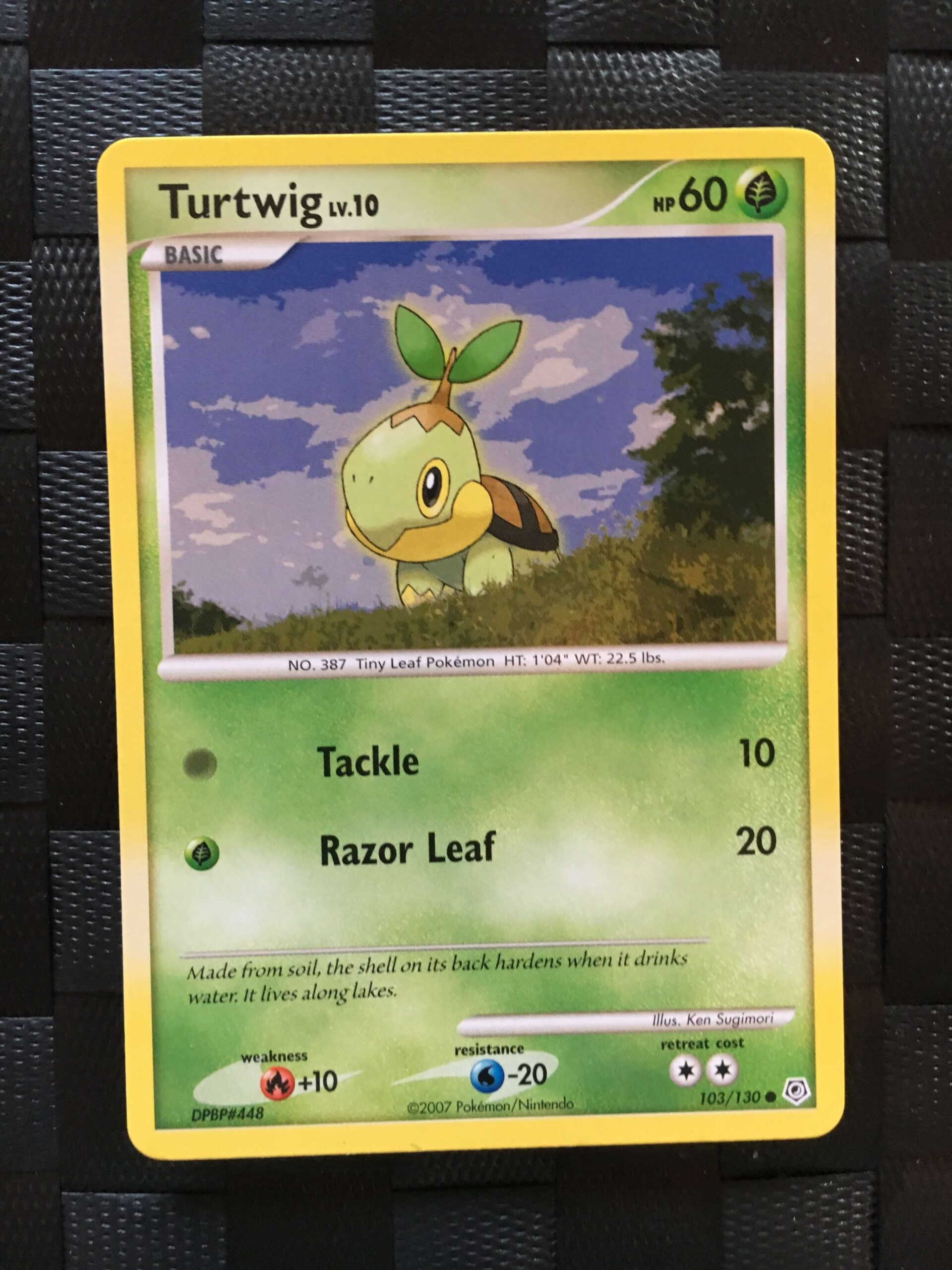 Turtwig Common Diamond & Pearl Turtwig Common Diamond & Pearl