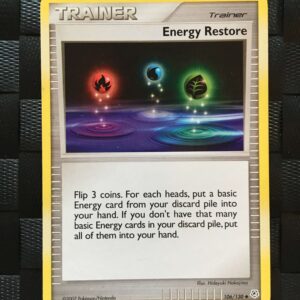 Energy Restore Uncommon Trainer Diamond & Pearl 2