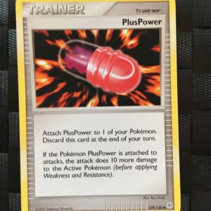 PlusPower Uncommon Trainer Diamond & Pearl