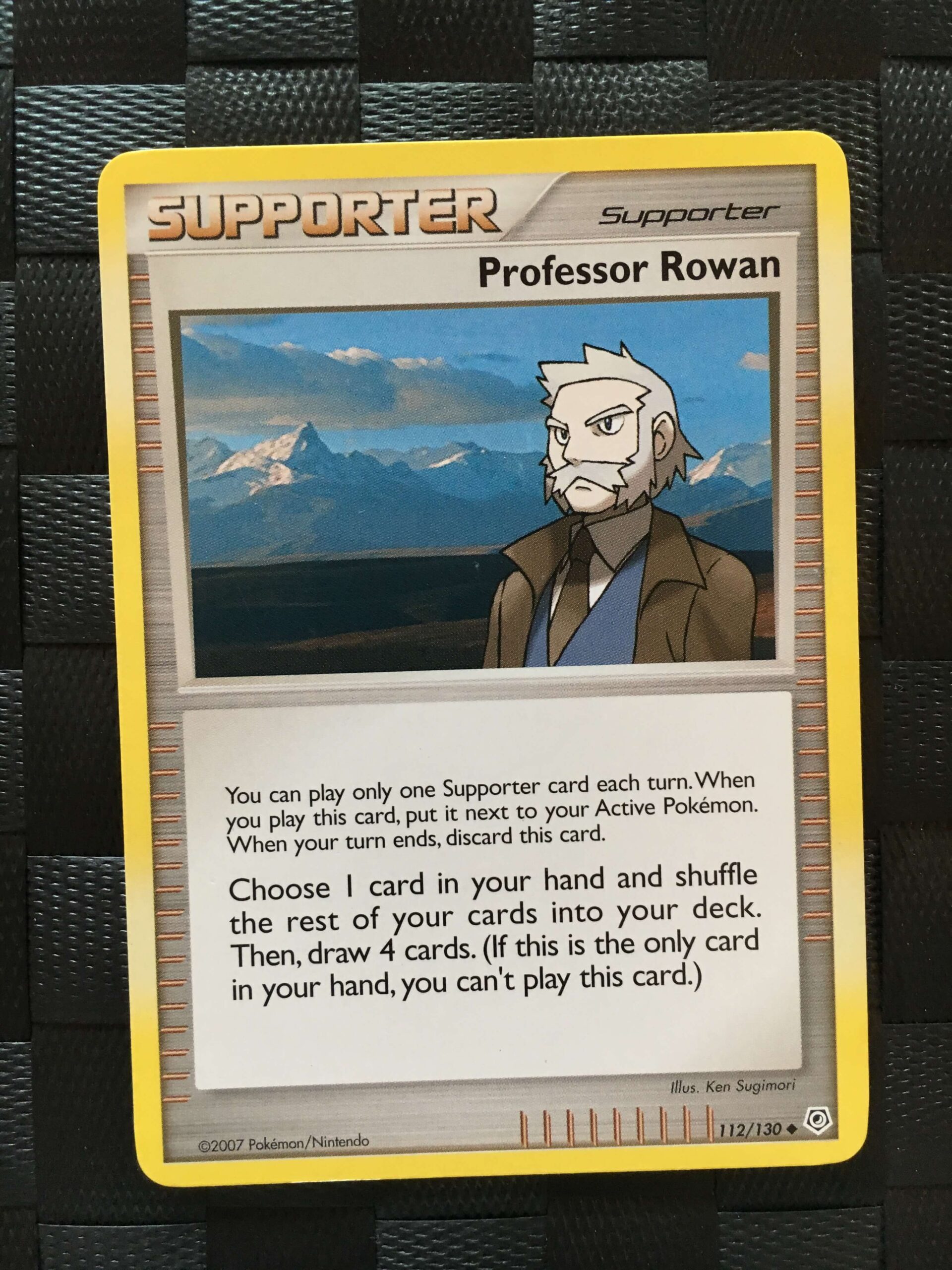 Professor Rowan Uncommon Trainer Diamond & Pearl