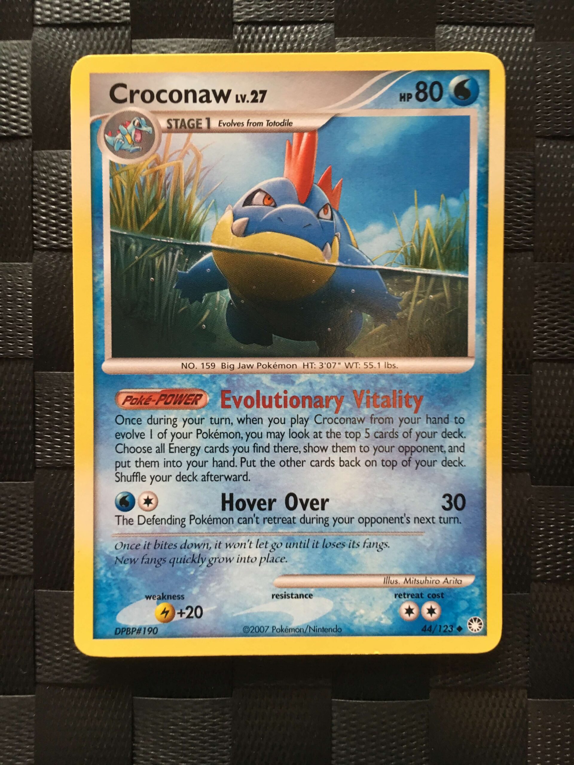 Croconaw Uncommon Diamond & Pearl: Mysterious Treasures