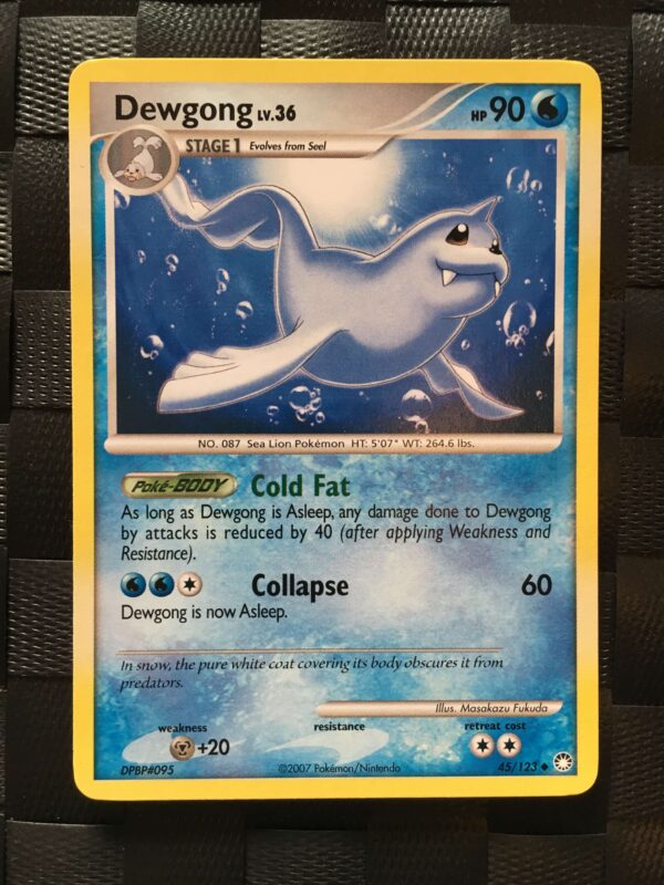 Dewgong Uncommon Diamond & Pearl: Mysterious Treasures