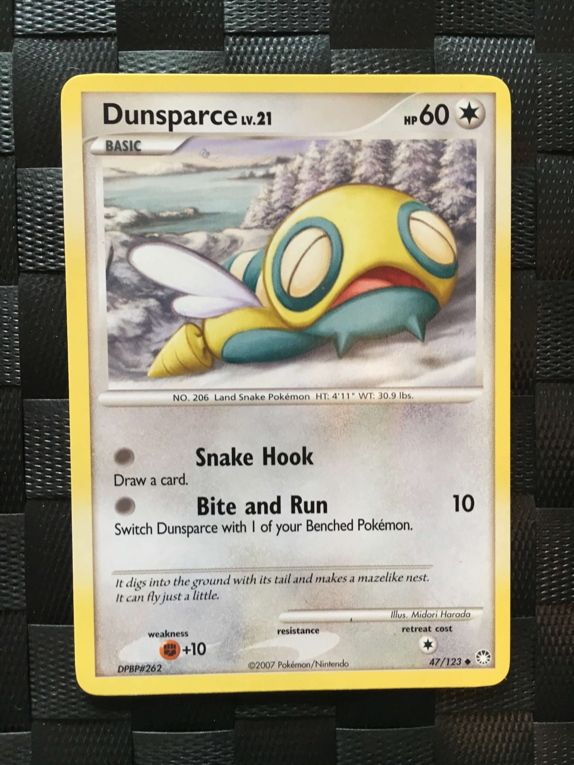 Dunsparce Uncommon Diamond & Pearl: Mysterious Treasures Dunsparce Uncommon Diamond & Pearl: Mysterious Treasures