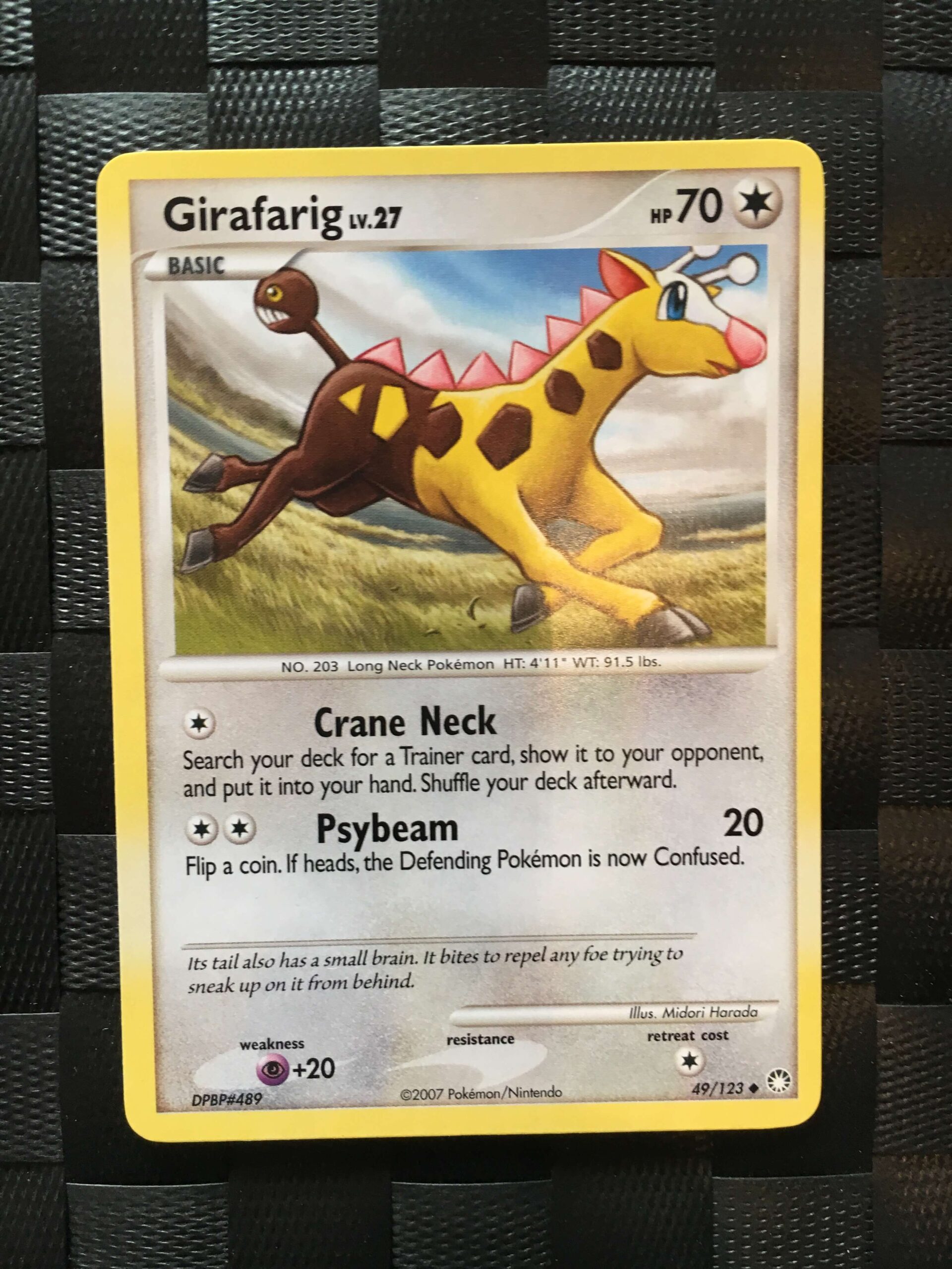 Girafarig Uncommon Diamond & Pearl: Mysterious Treasures