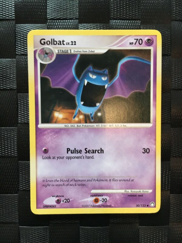 Golbat Uncommon Diamond & Pearl: Mysterious Treasures