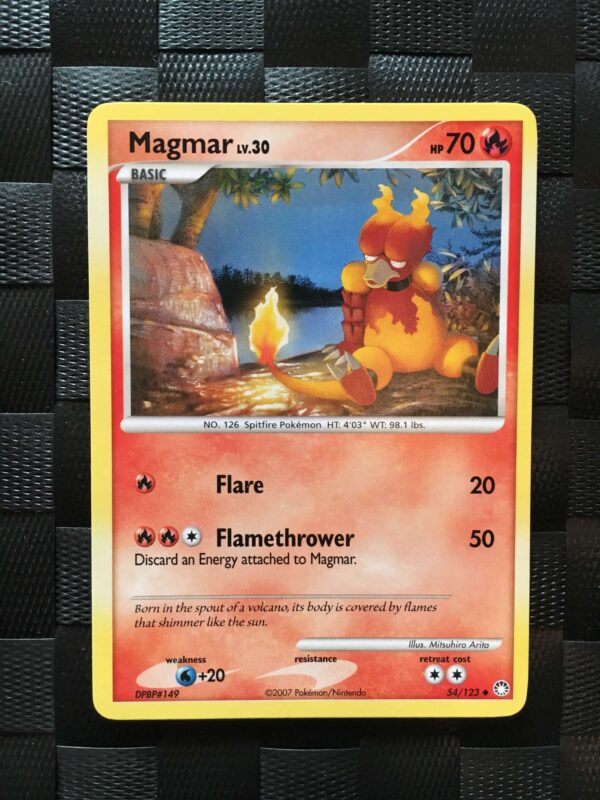 Magmar Uncommon Diamond & Pearl: Mysterious Treasures