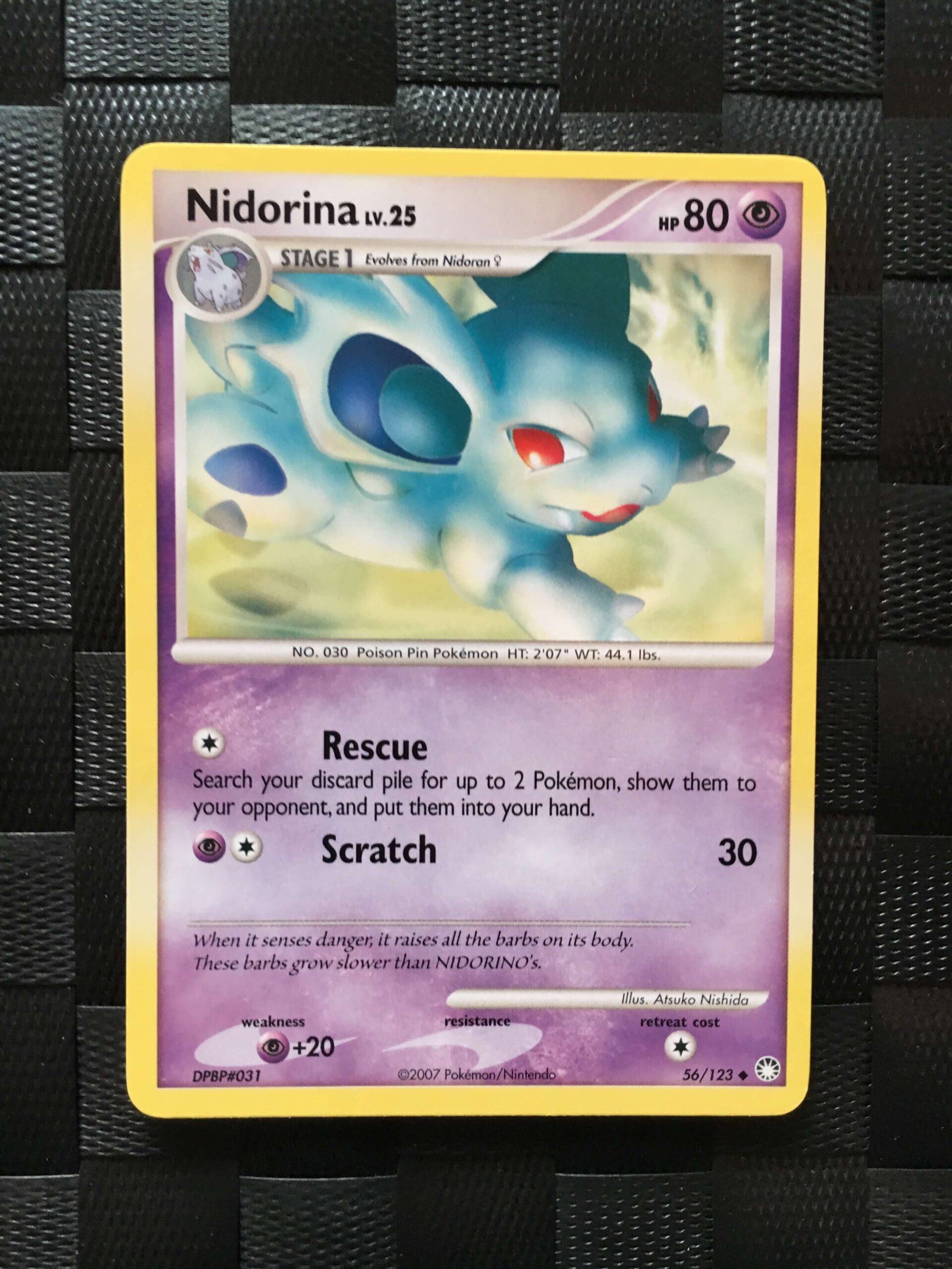 Nidorina Uncommon Diamond & Pearl: Mysterious Treasures Nidorina Uncommon Diamond & Pearl: Mysterious Treasures